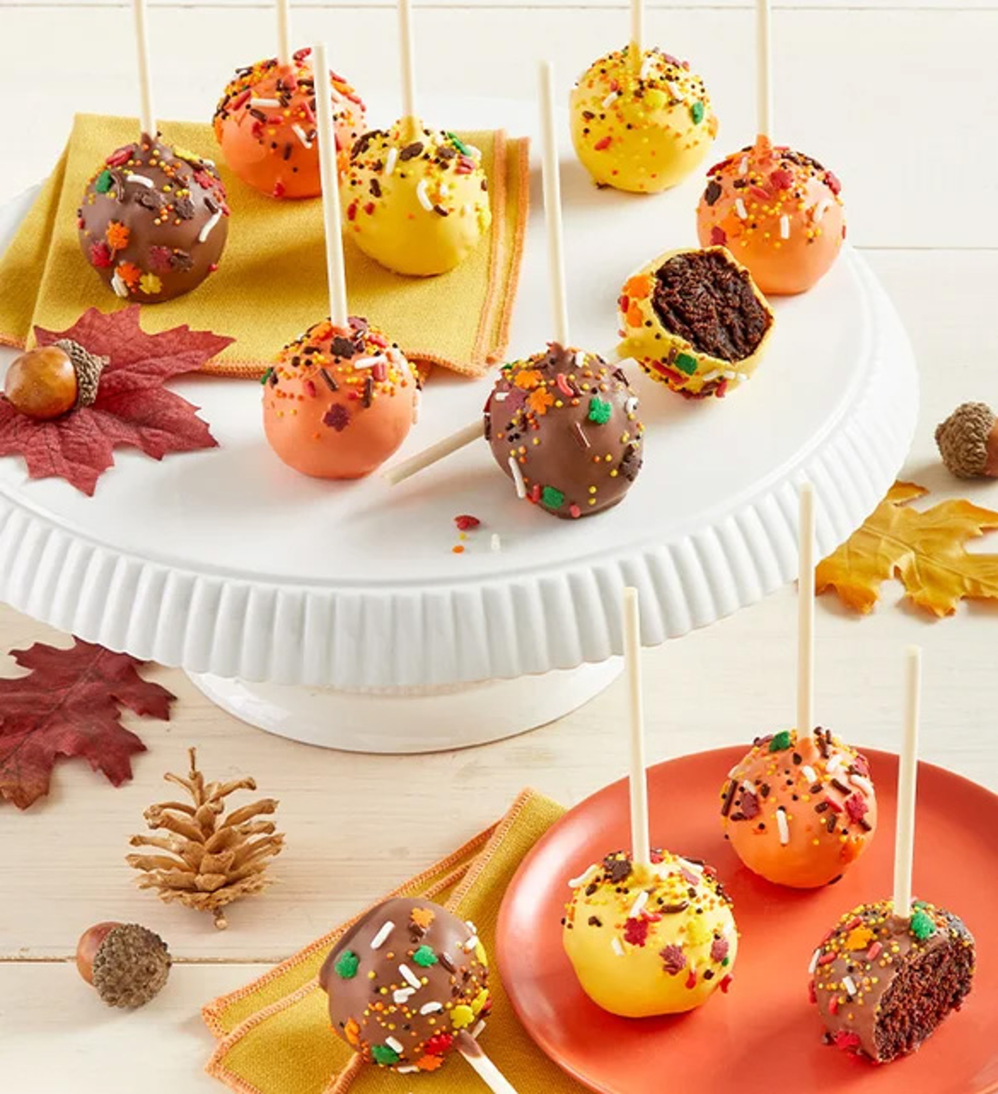 thanksgiving dinner family cake pops