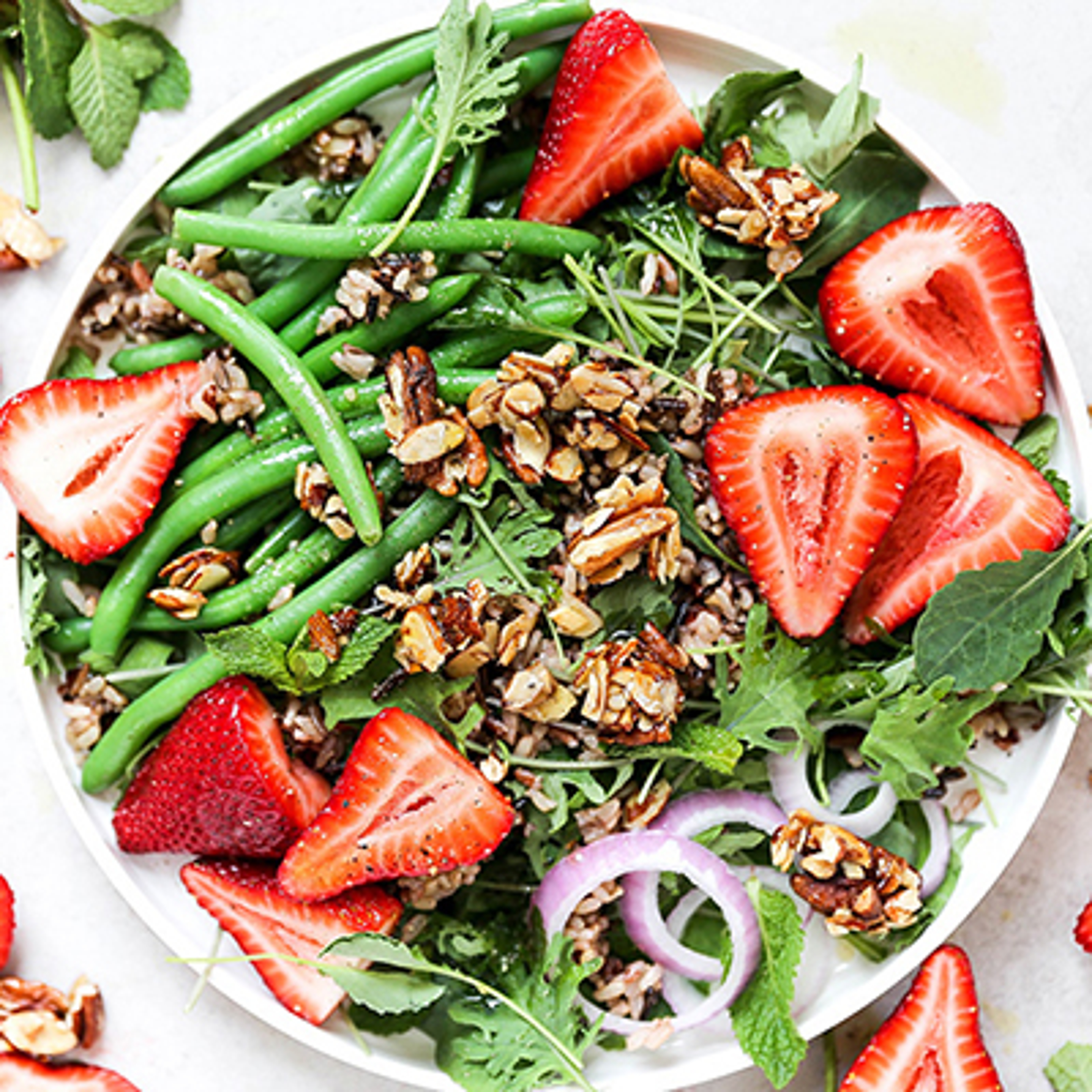 strawberry recipes strawberry salad