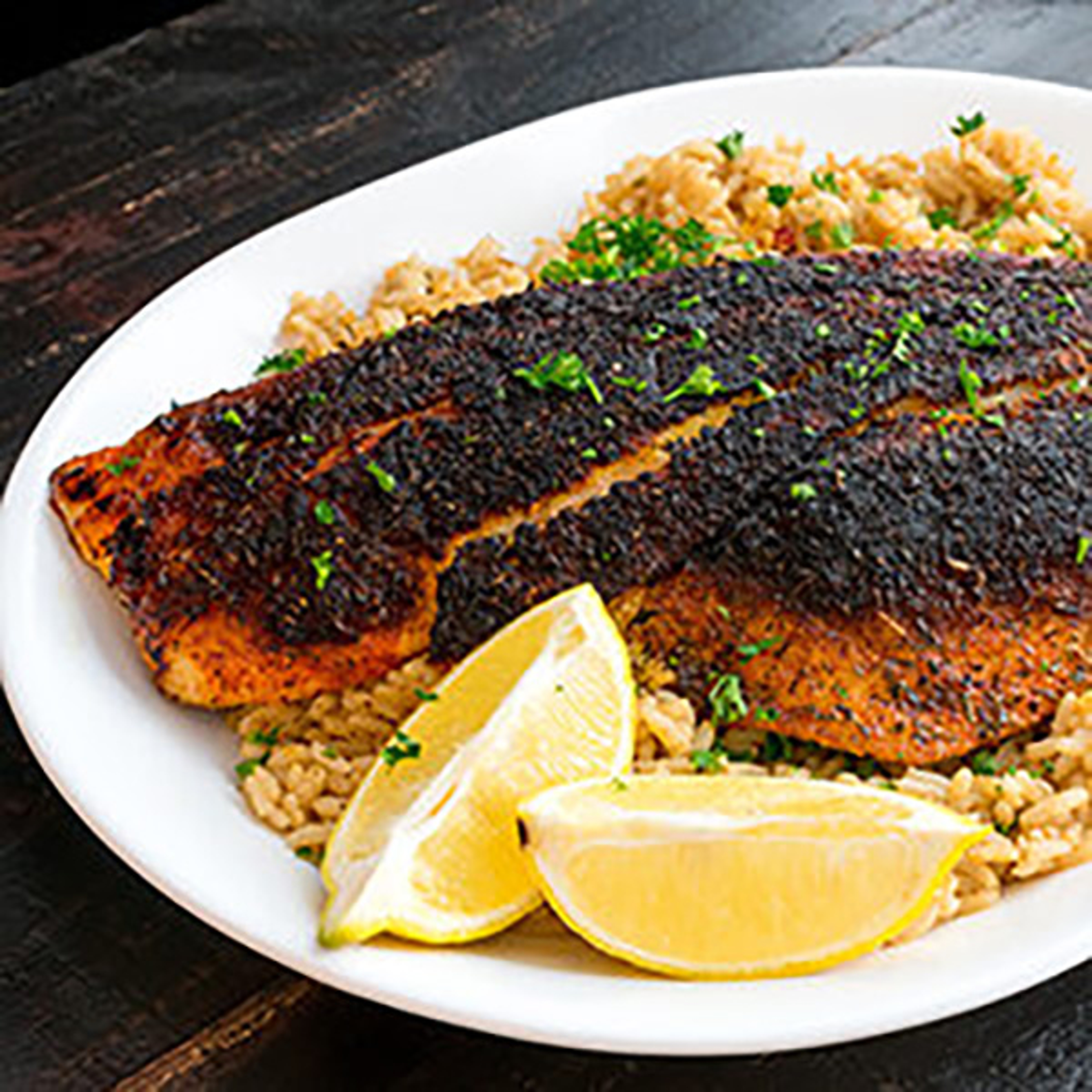 october recipes blackened fish