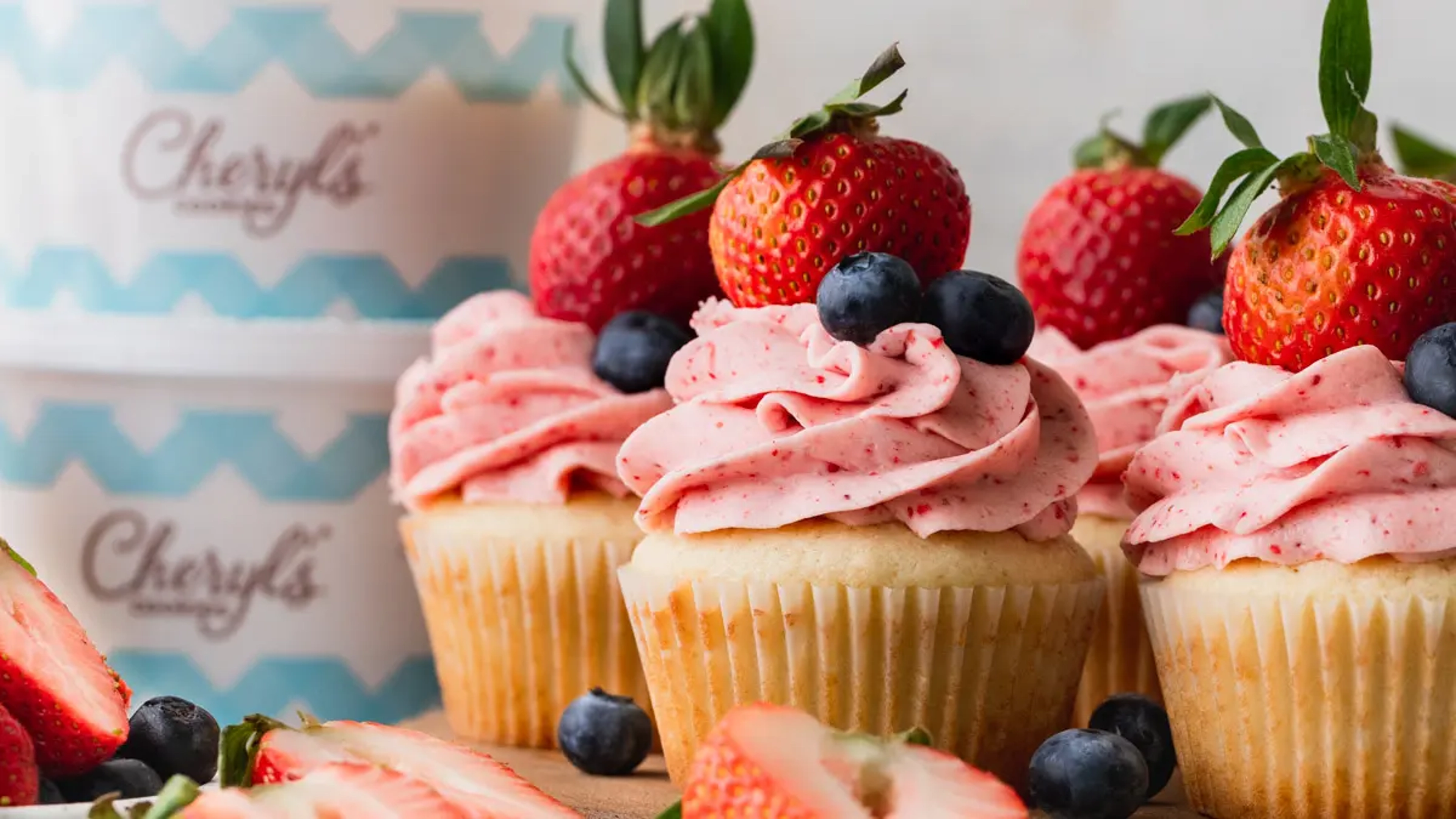 strawberry cupcakes