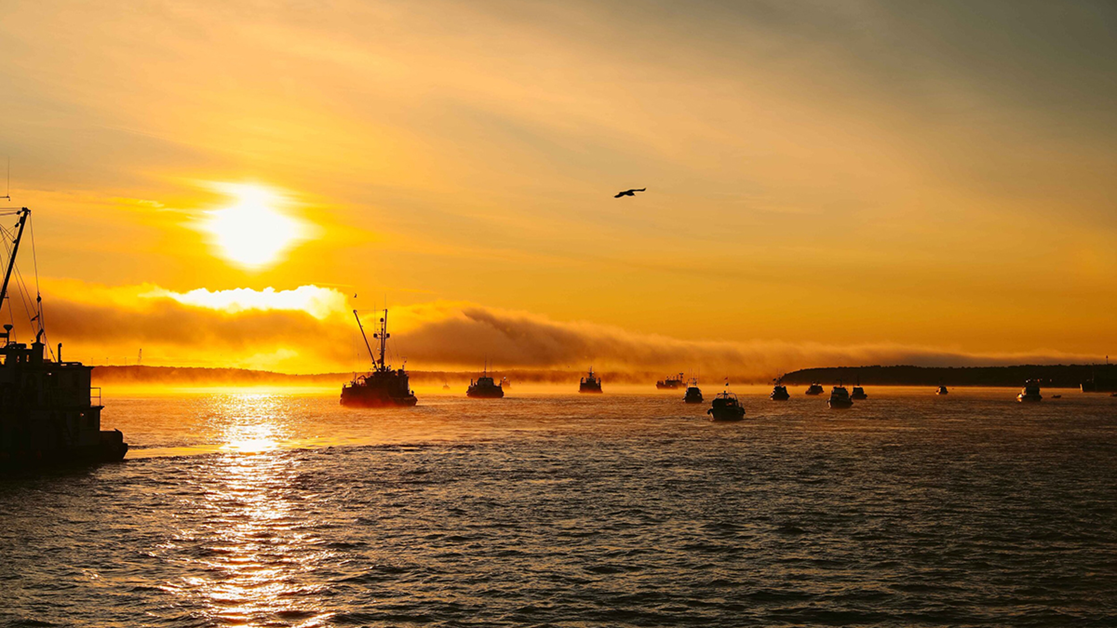 Bristol Bay at sunset