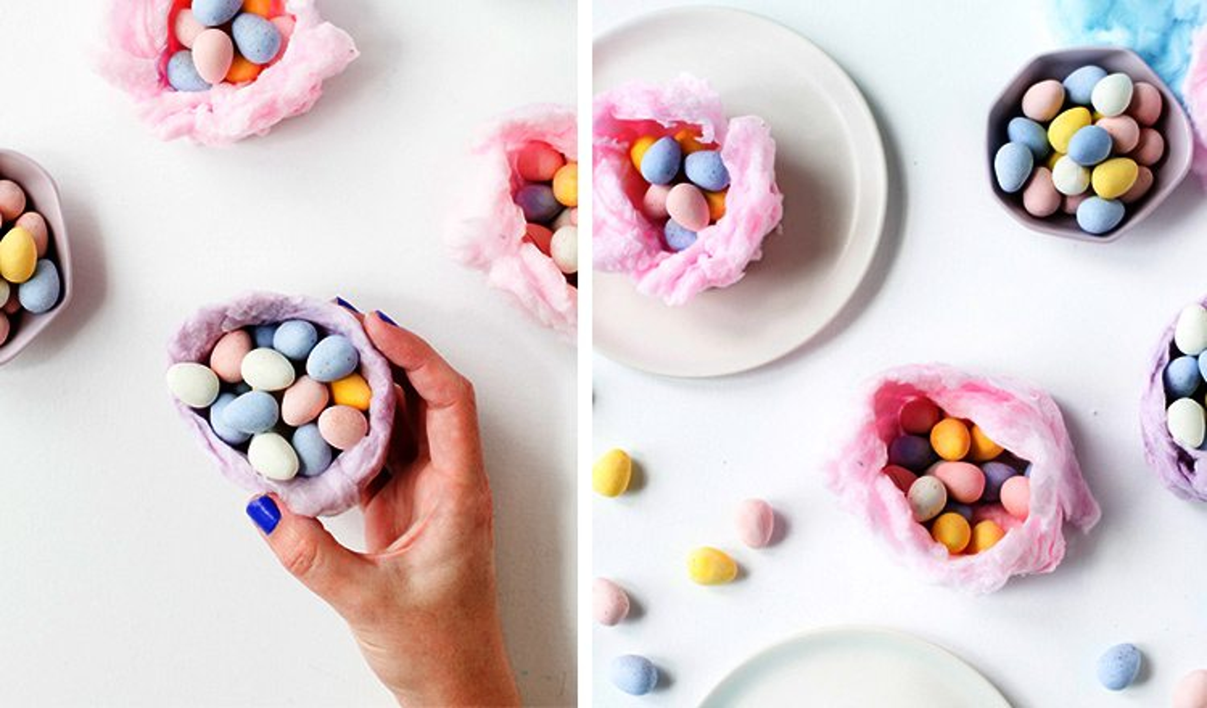 Cotton Candy Nests