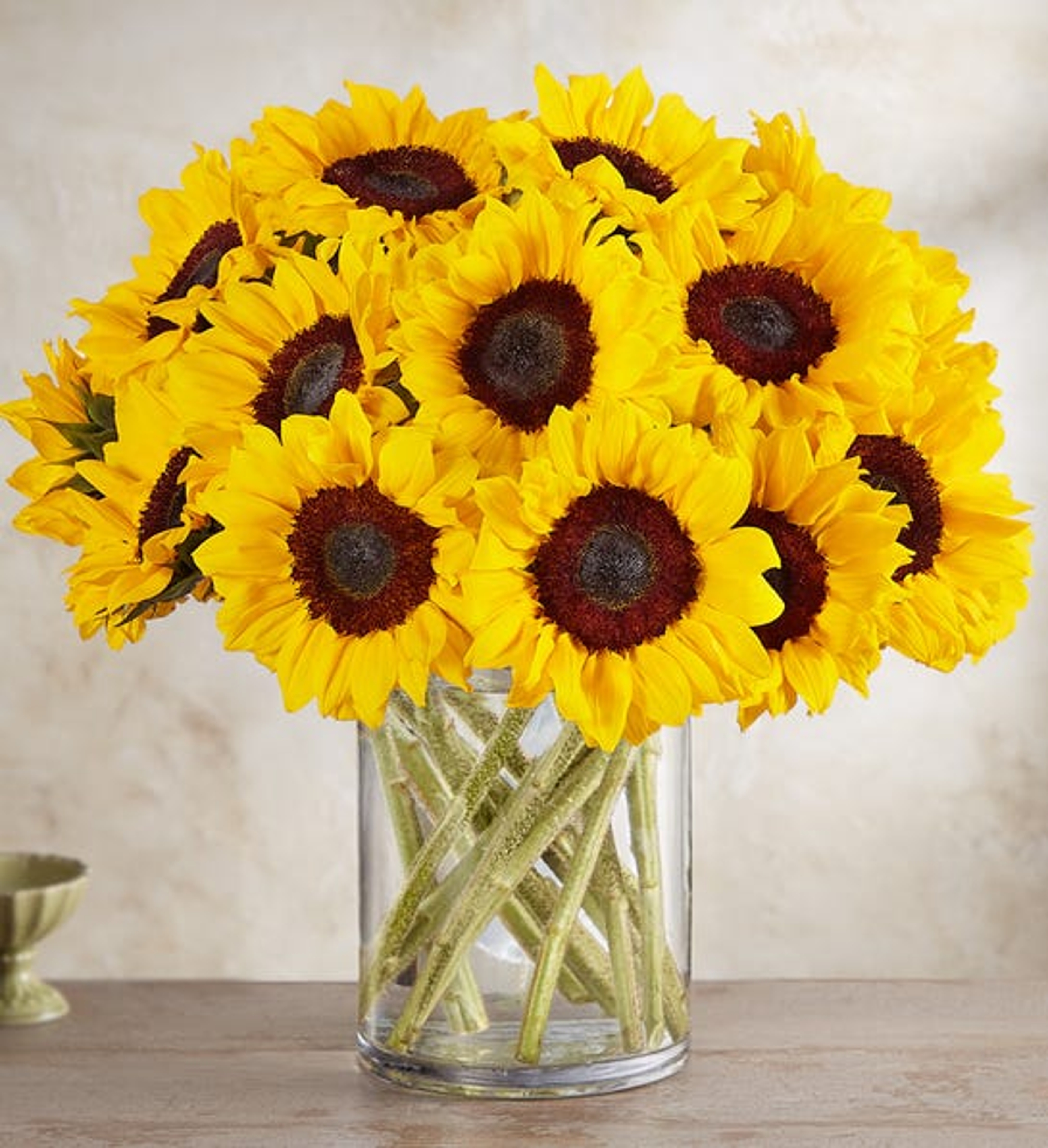 photo of wedding anniversary flowers with a sunflower bouquet