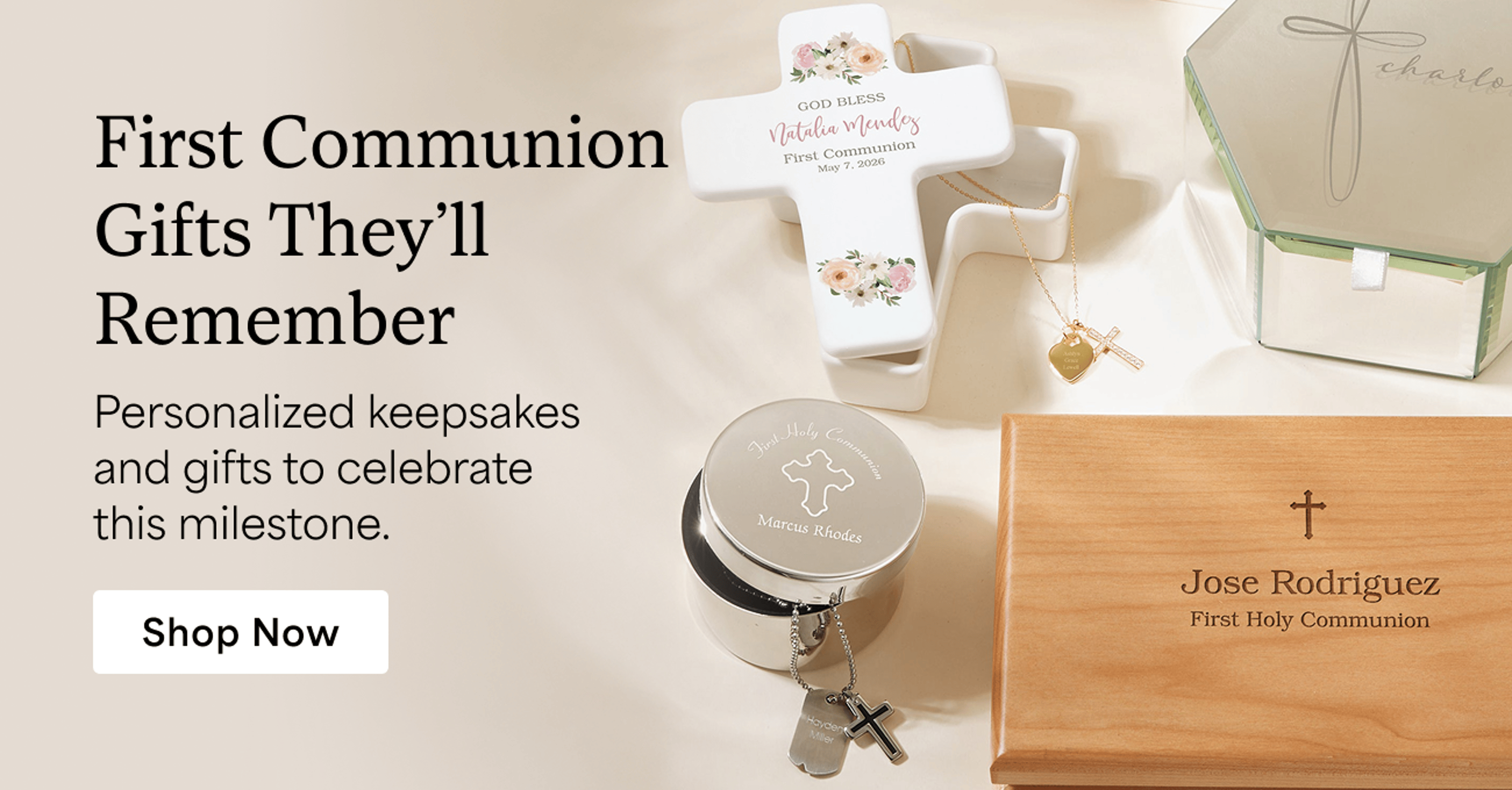 first communion personalized gifts