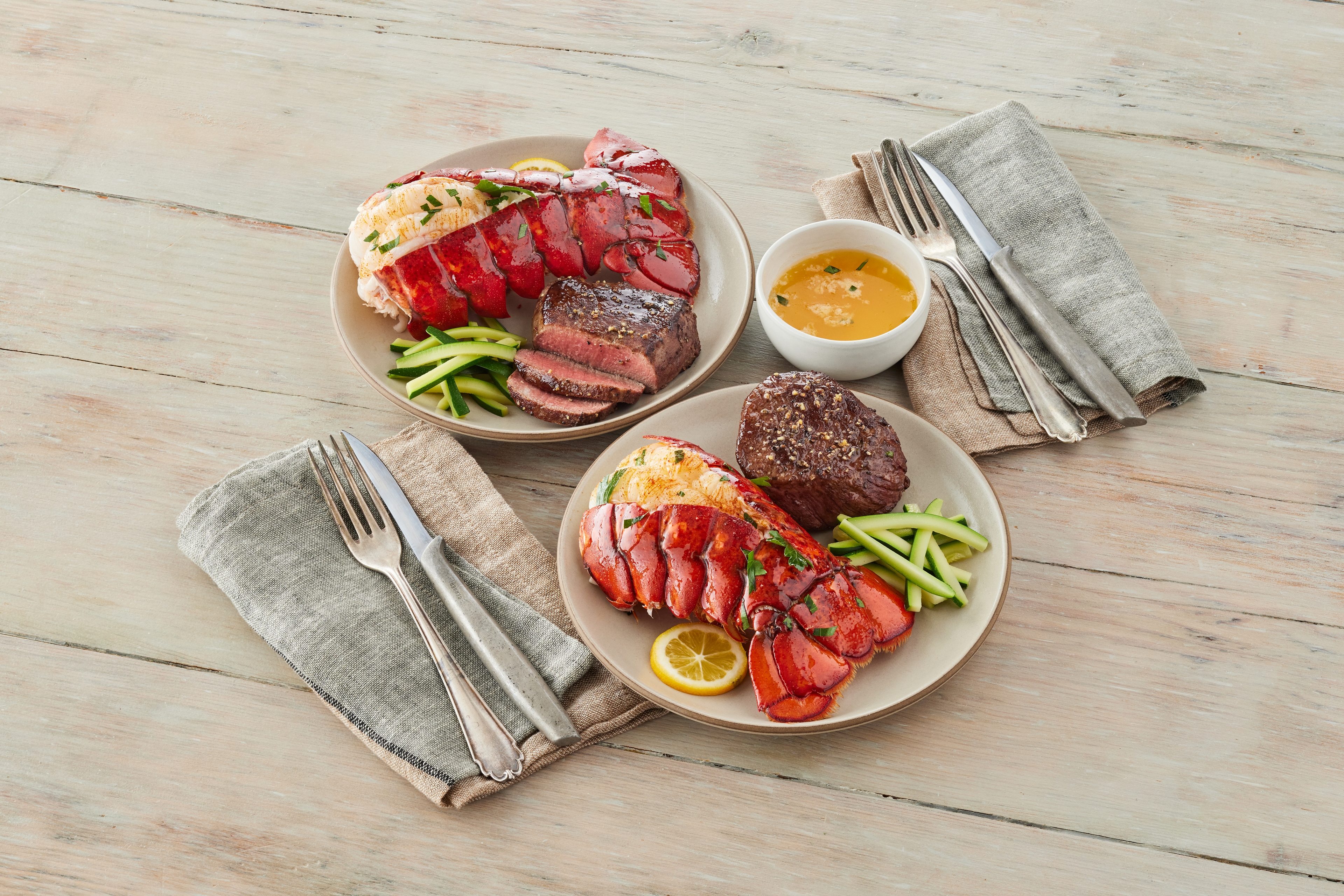 new years dinner ideas surf and turf lobster filet mignon