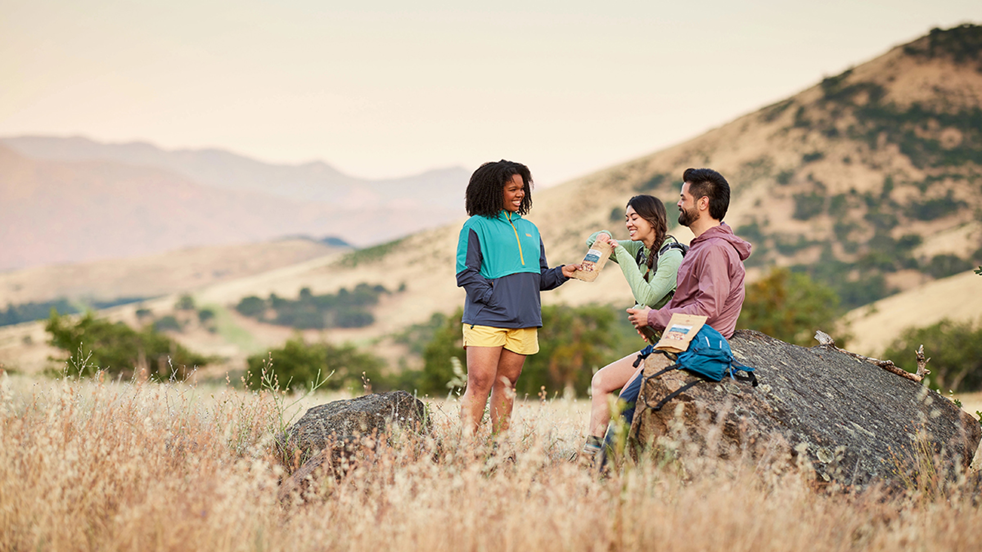 trail mix hiking group