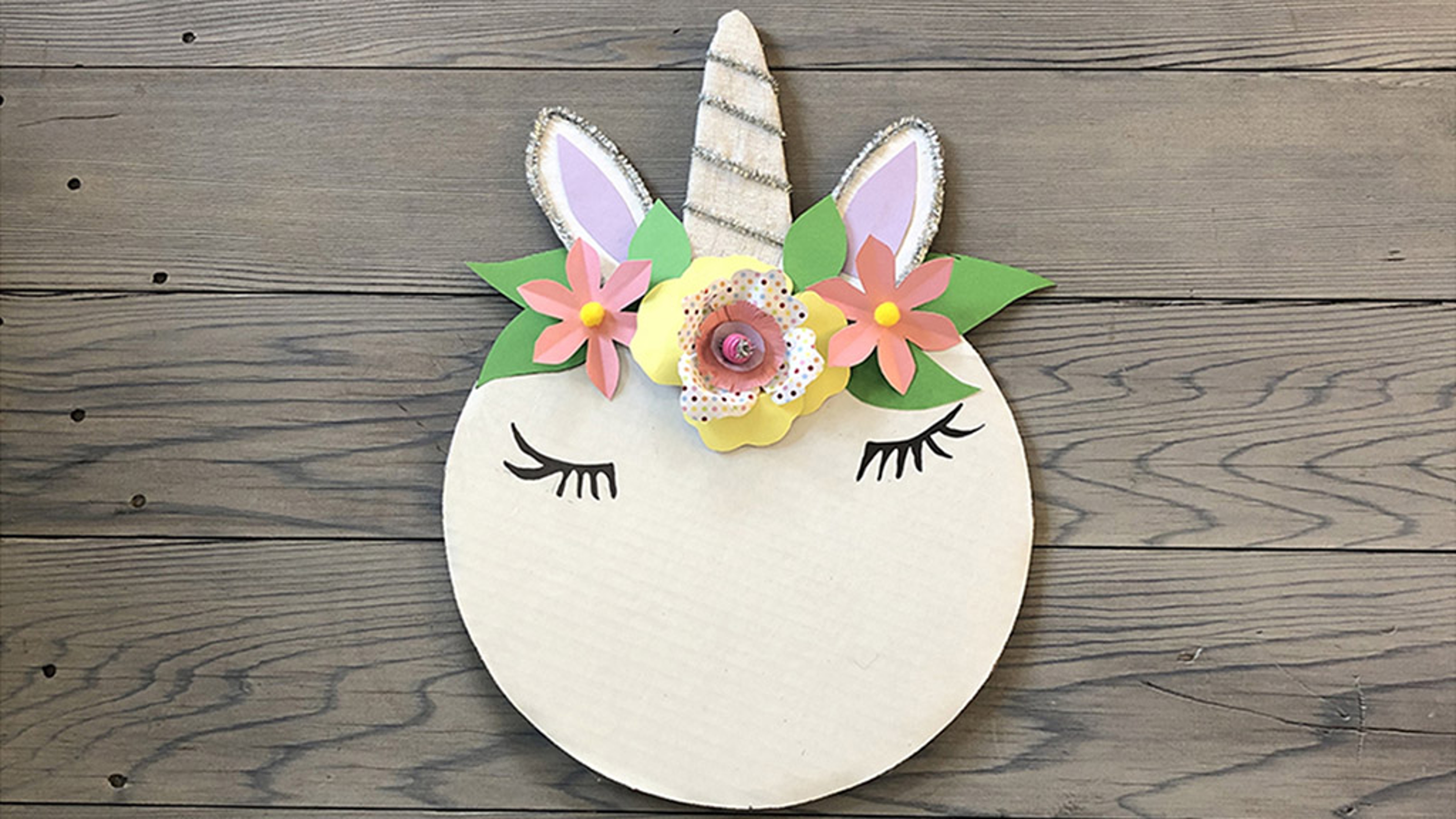 unicorn party platter finished head