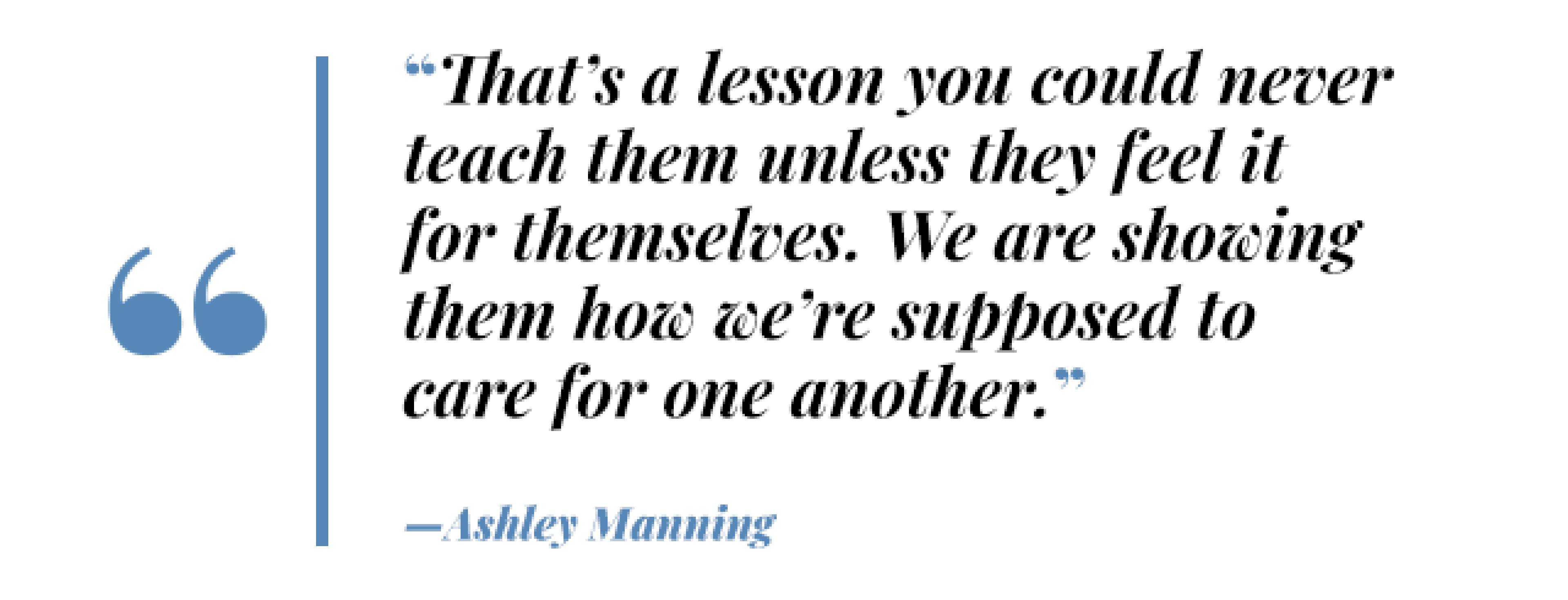 ashley manning amazing mom quote