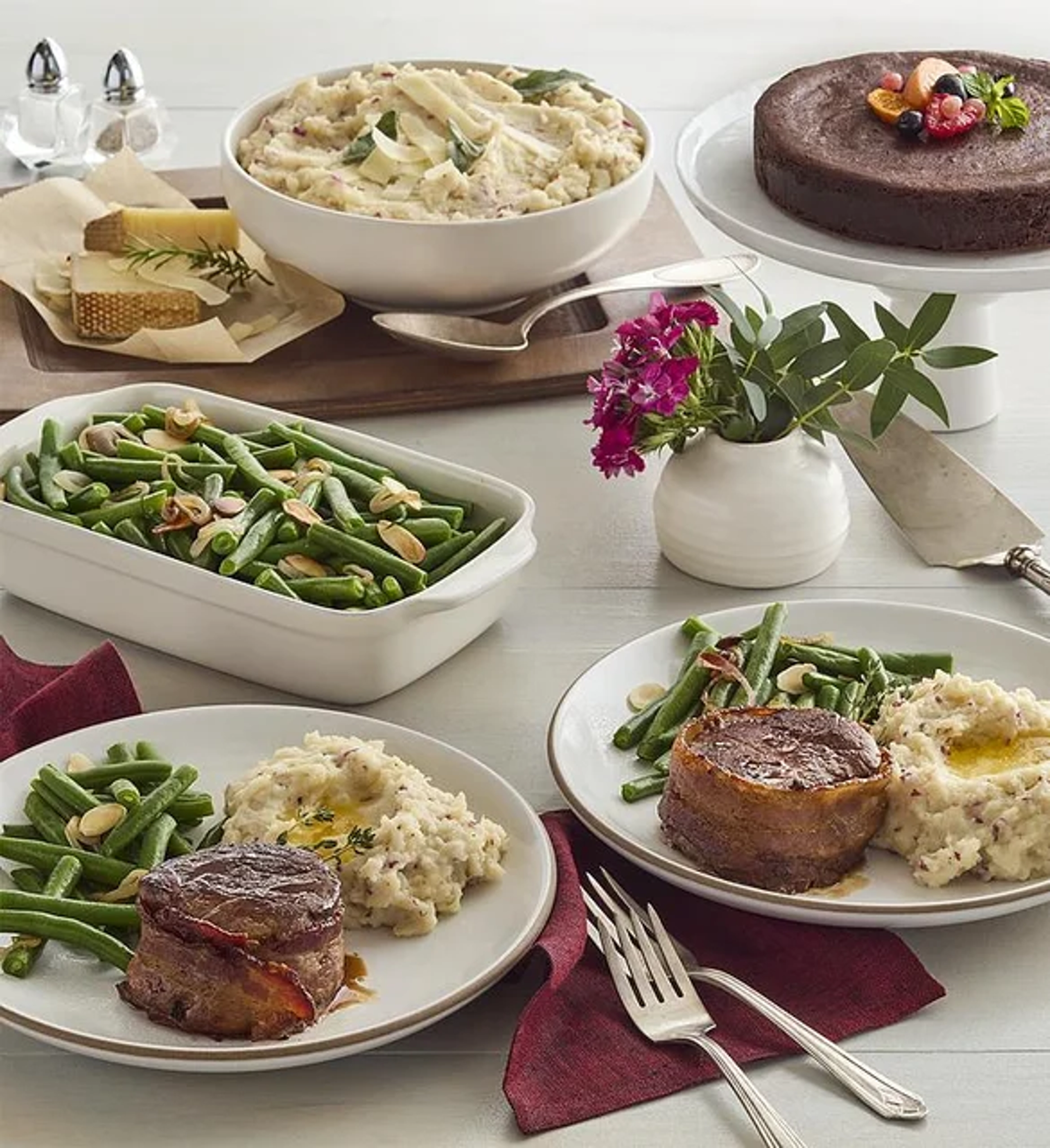 valentines day gifts by relationship length filet mignon dinner for two harry and david