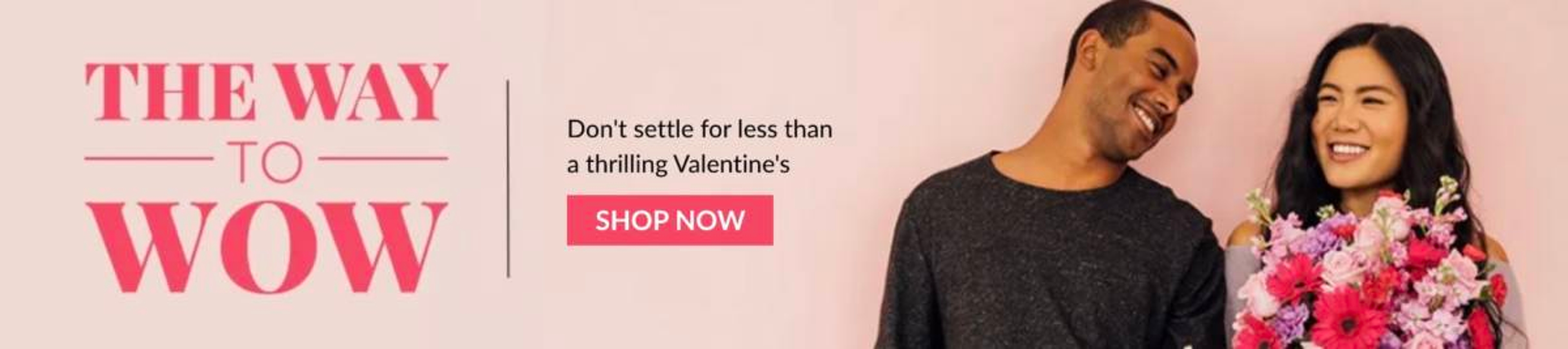 The Way to WOW Valentine's Collection Banner Ad