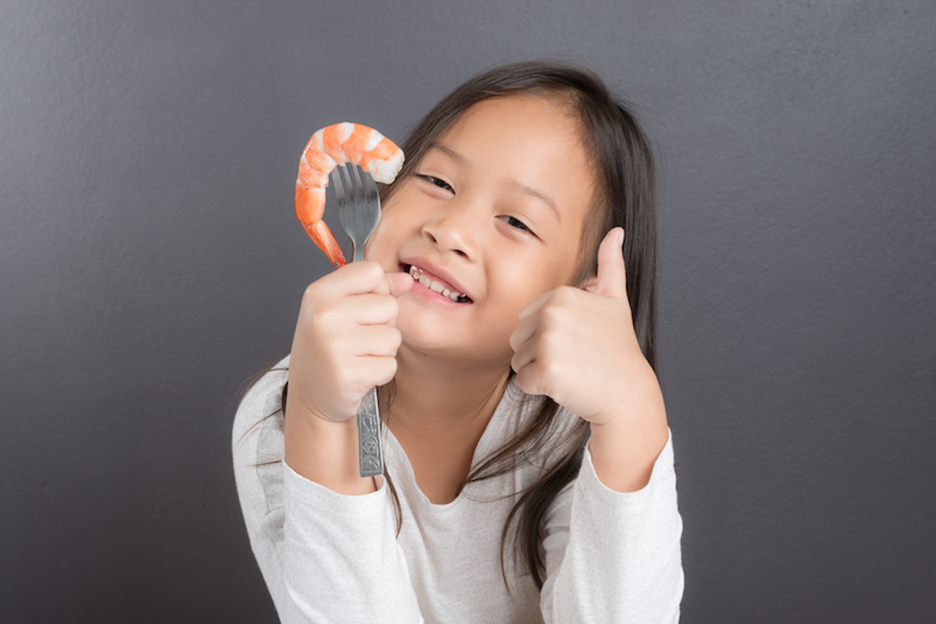 Shrimp is often a kid pleaser, and a good introduction to other kinds of seafood.