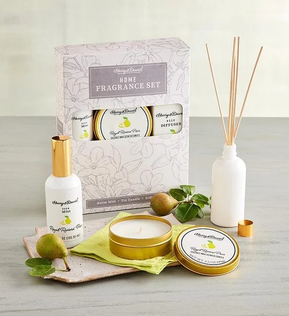 birthday gift ideas pear gardenia room scent gift set