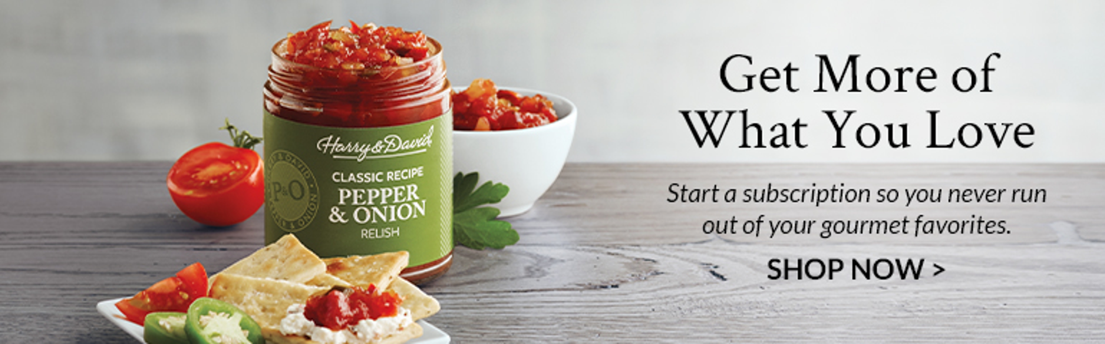 Harry & David Subscription Subscription Collection Banner ad