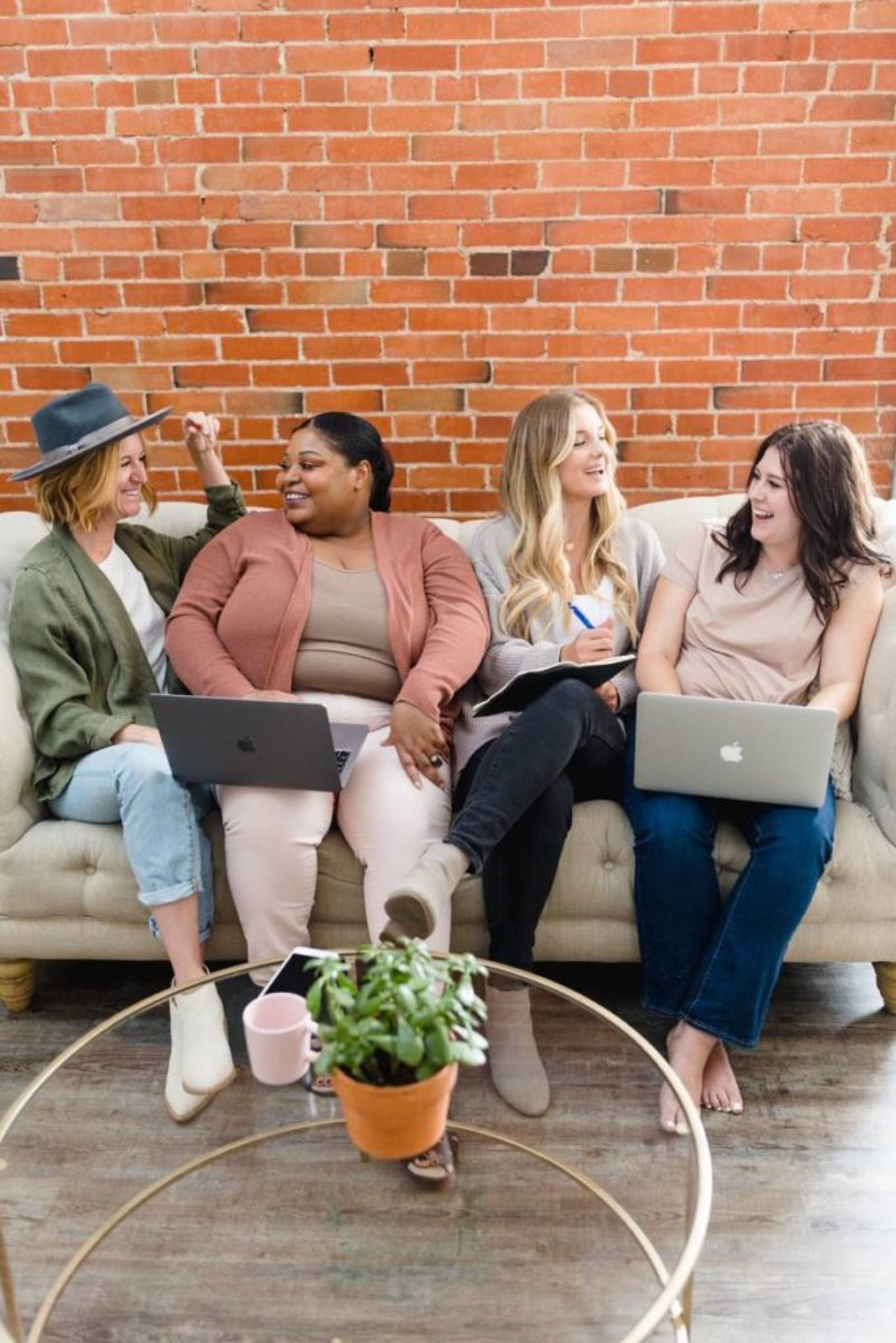 Women networking on International Women's Day