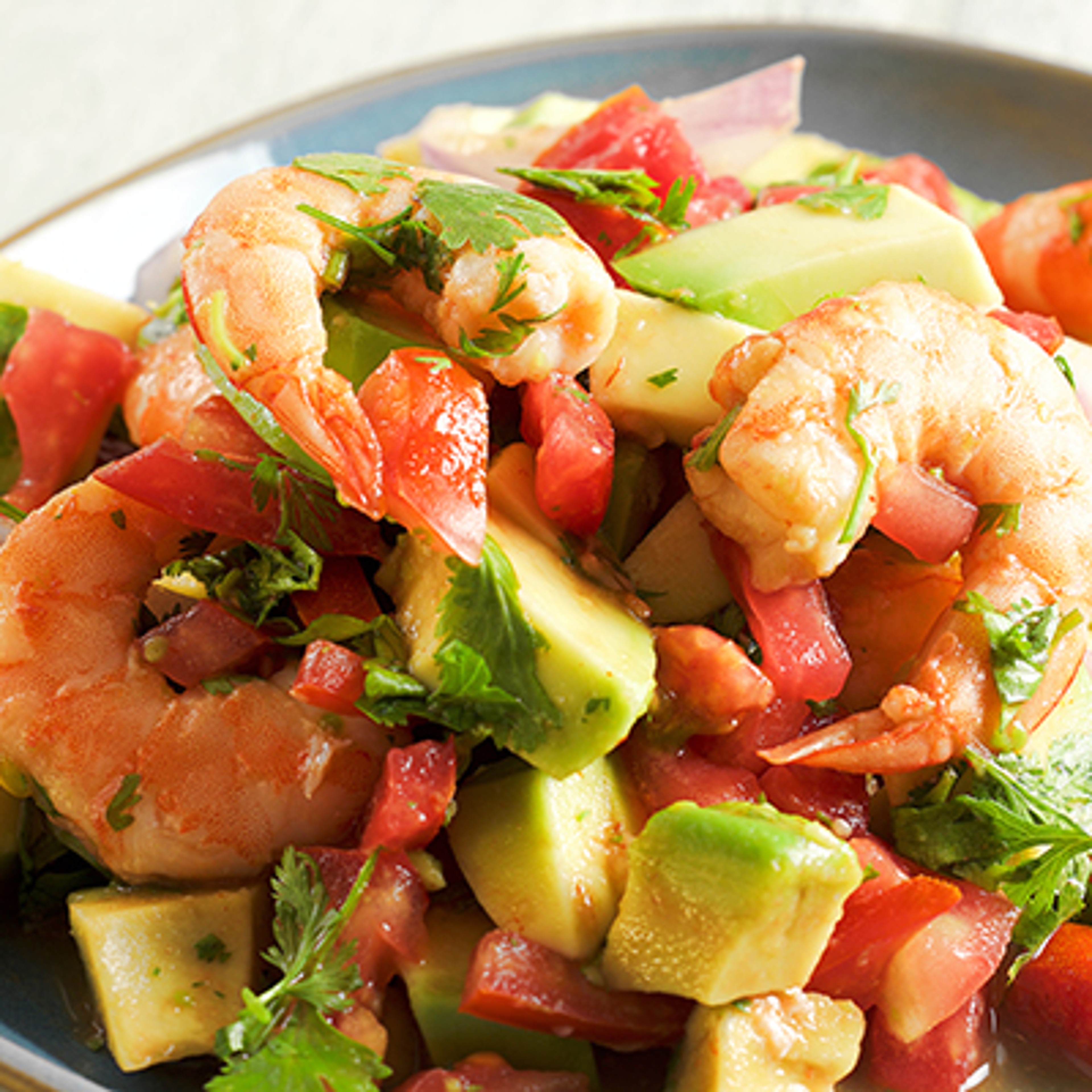 Ceviche con camarones shrimp ceviche