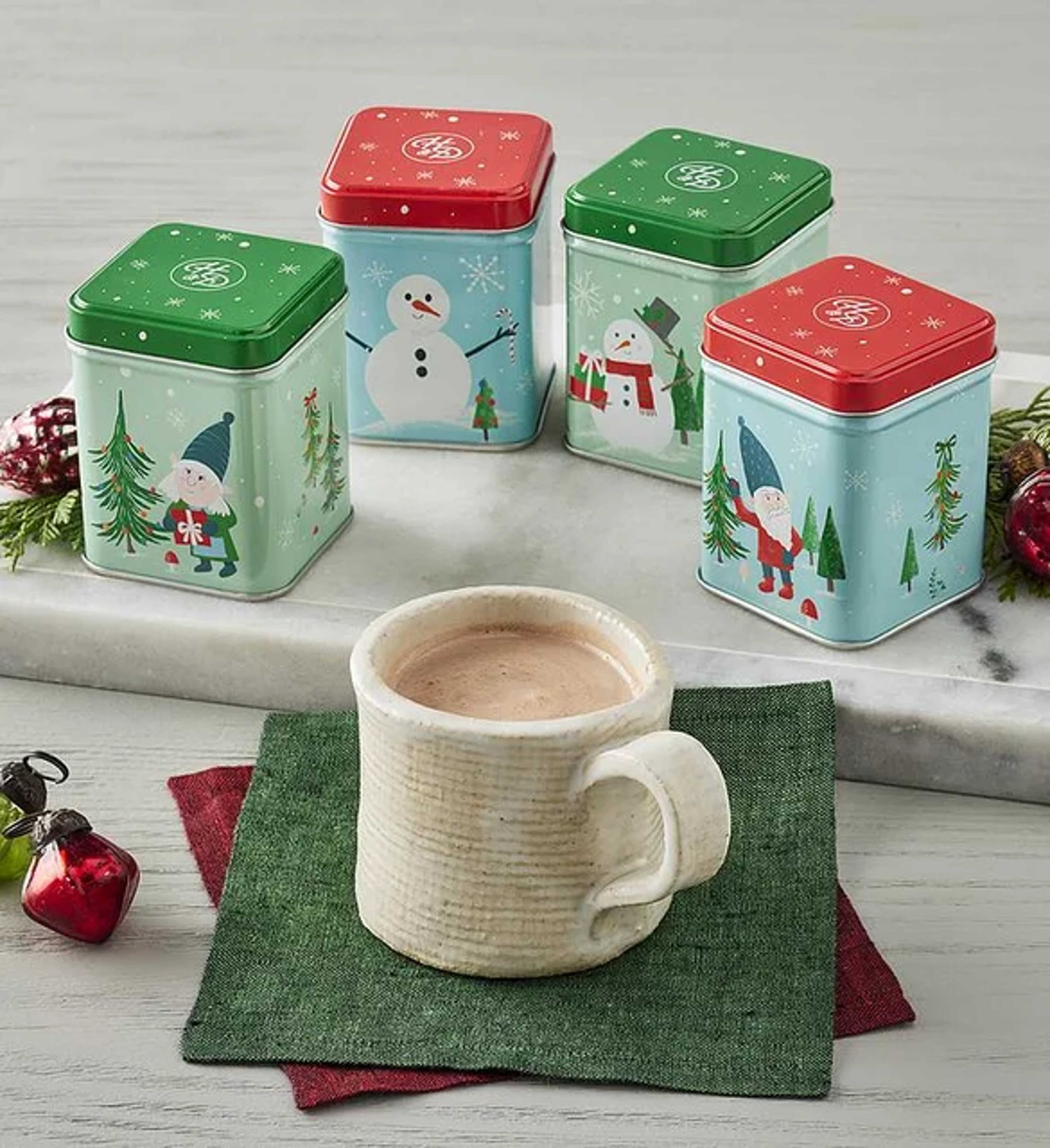 stocking stuffer ideas Holiday Hot Chocolate Tin Collection