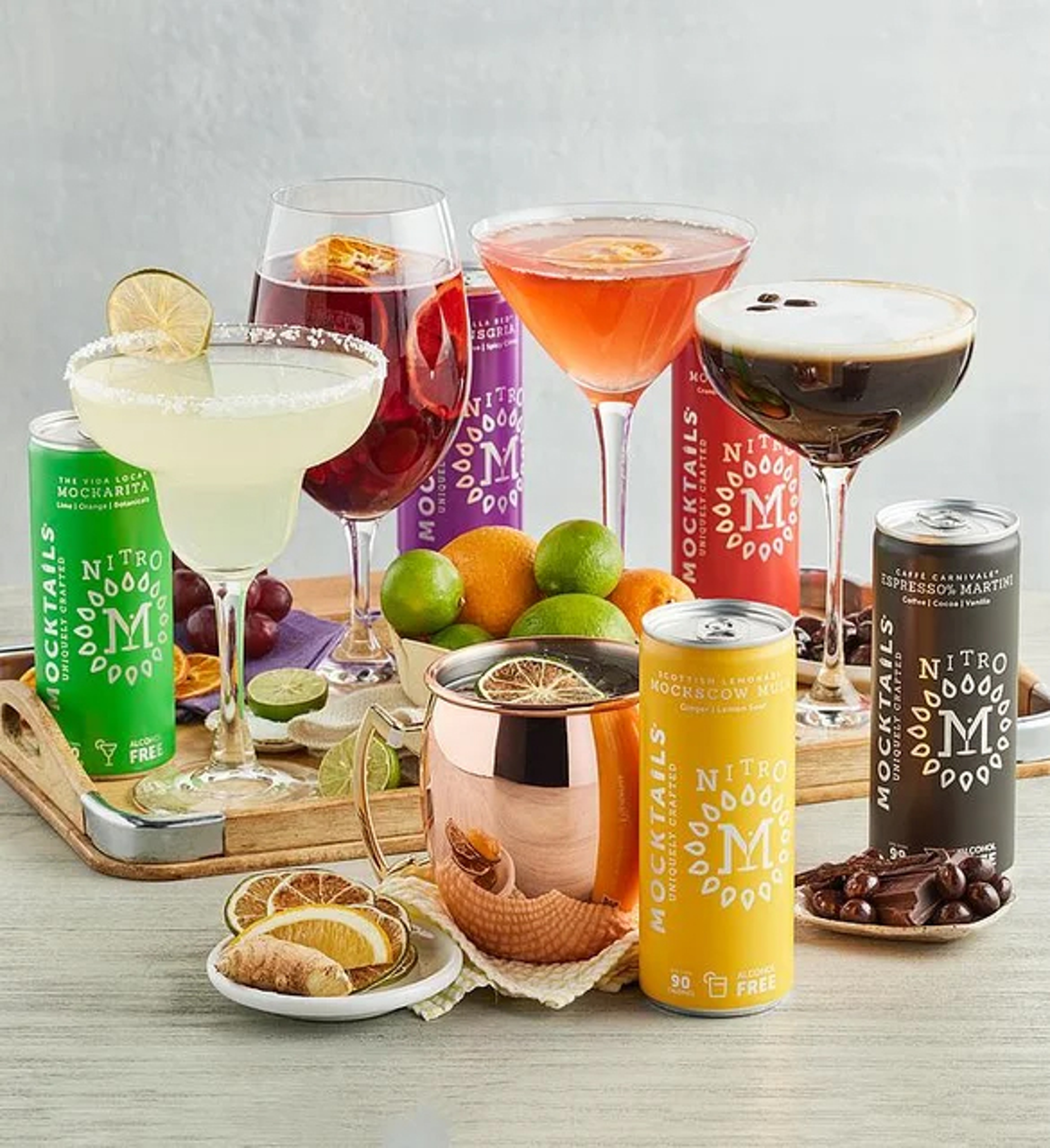 thoughtful food gifts mocktails