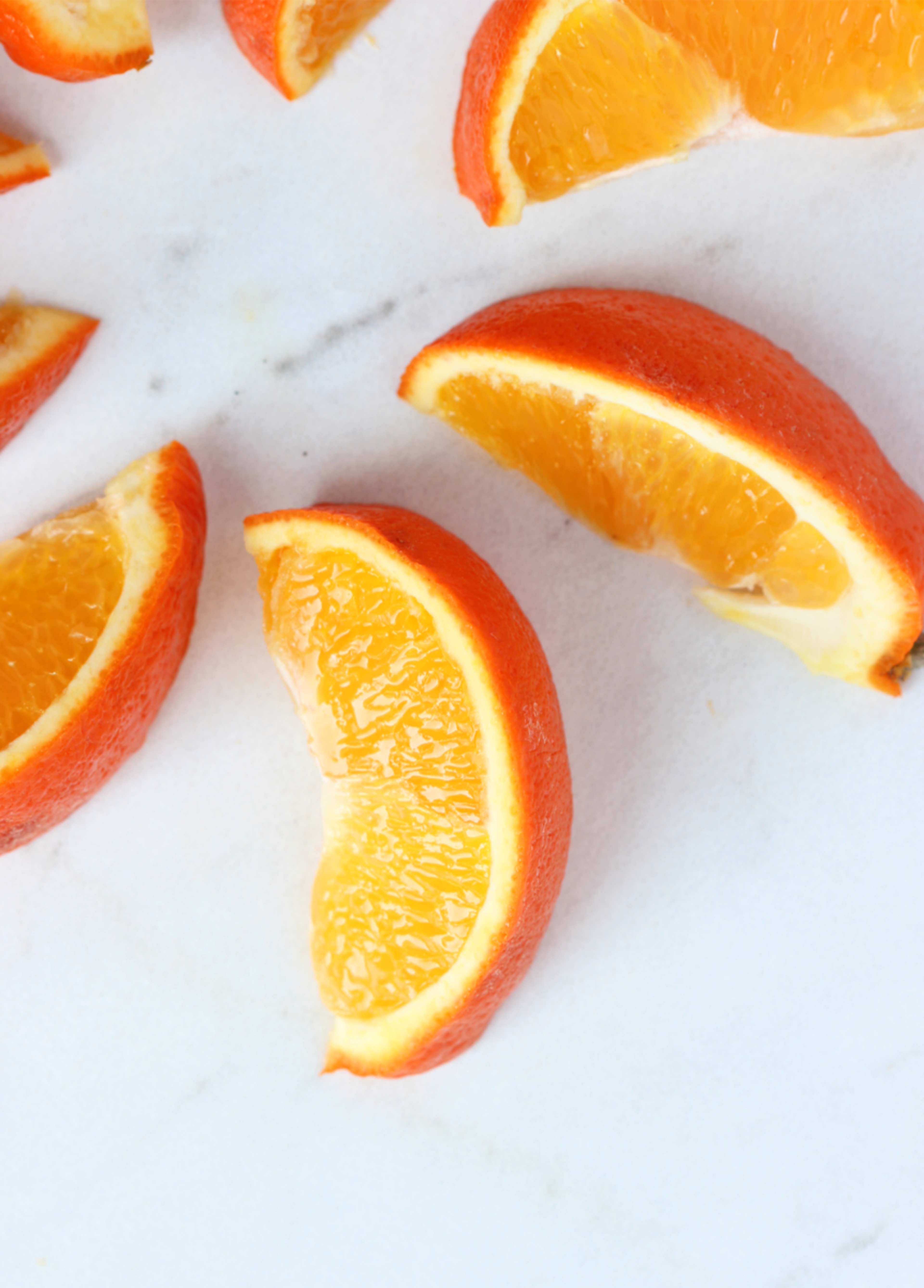 How to cut an orange into wedges