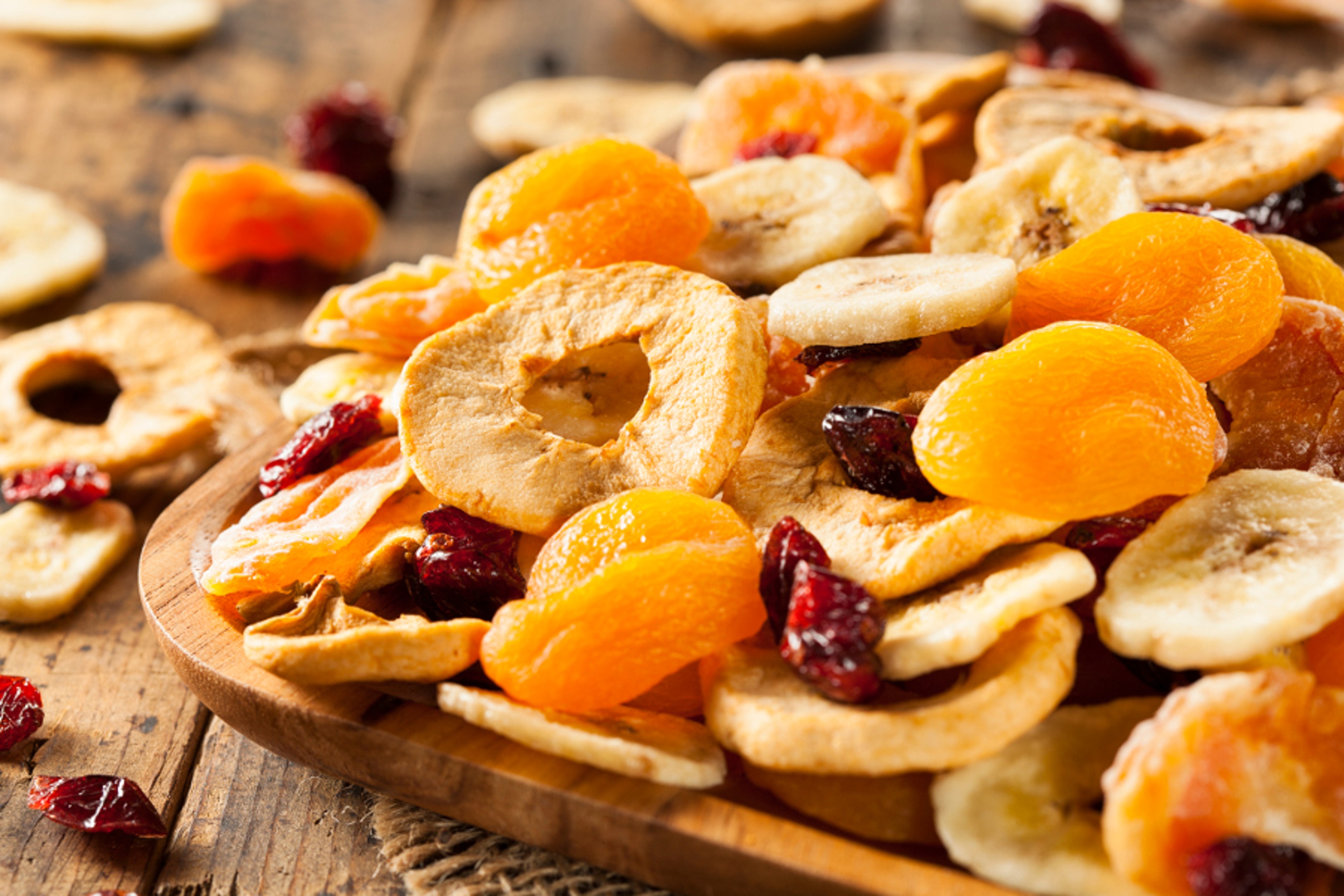 Article Cards Featured Image Organic Healthy Assorted Dried Fruit on a Plate