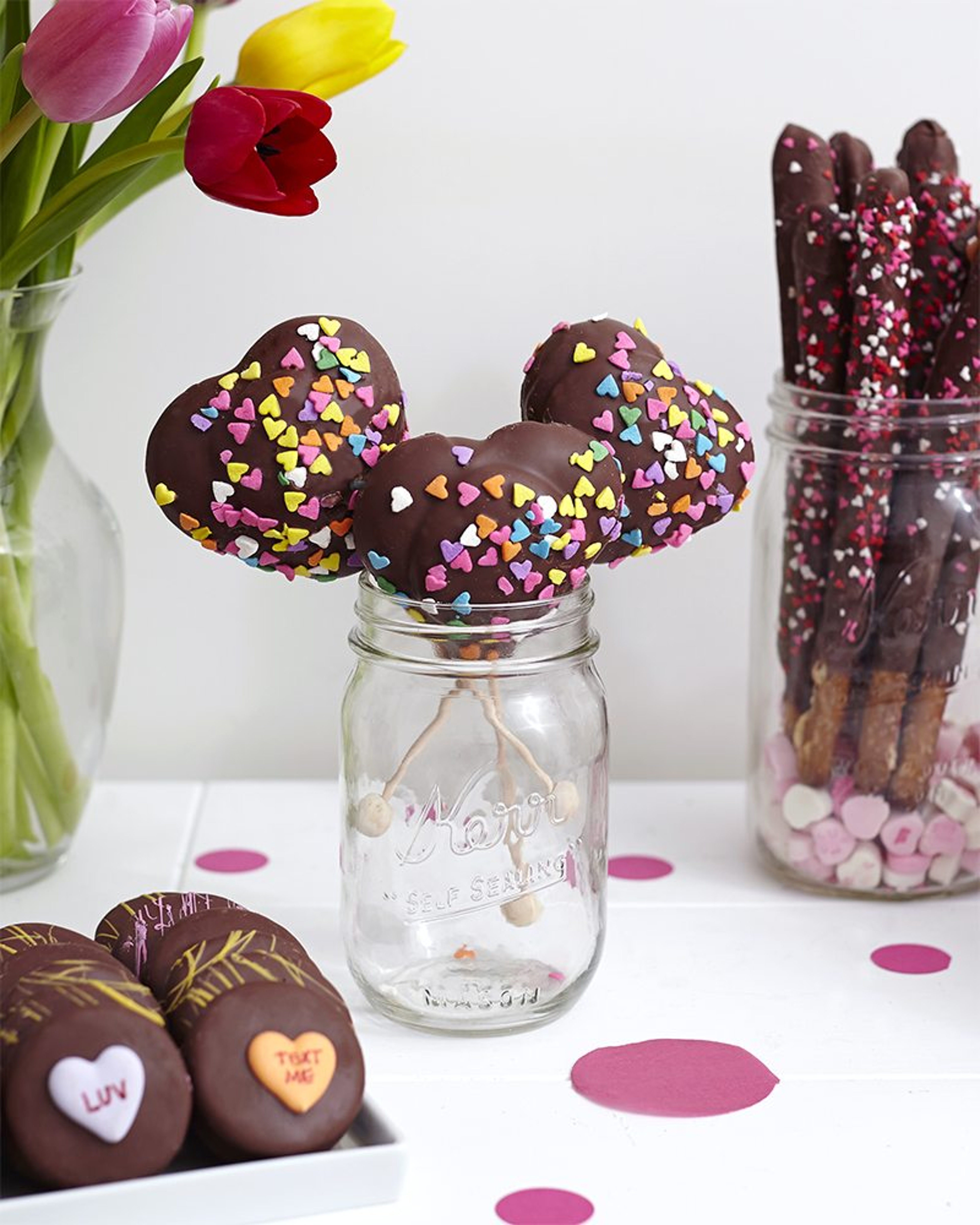 Palentine's Day: Marshmallow Pops