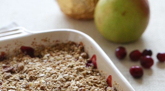 Cranberry Pear Crumble Recipe| The Table by Harry & David