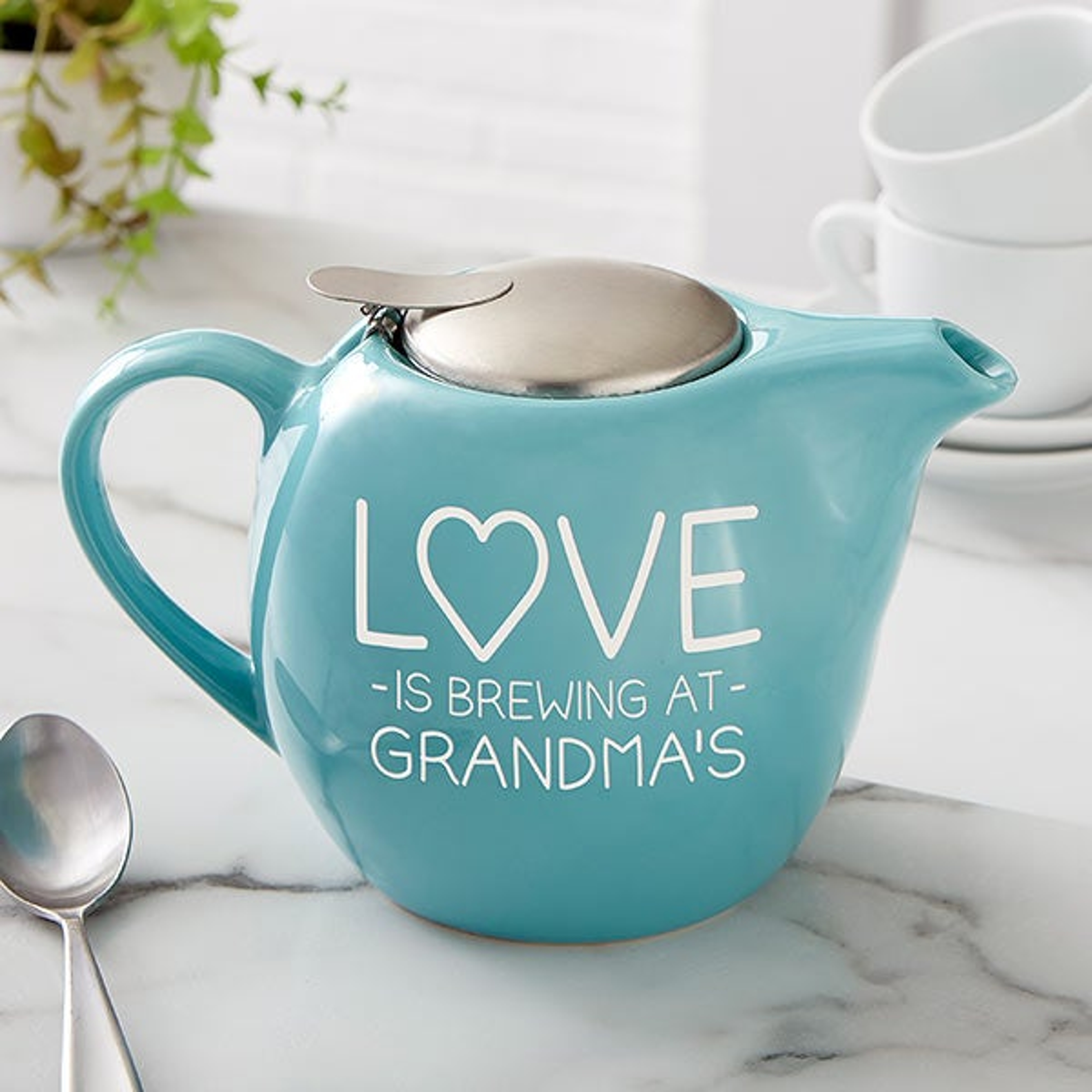 Love is Brewing Teapot