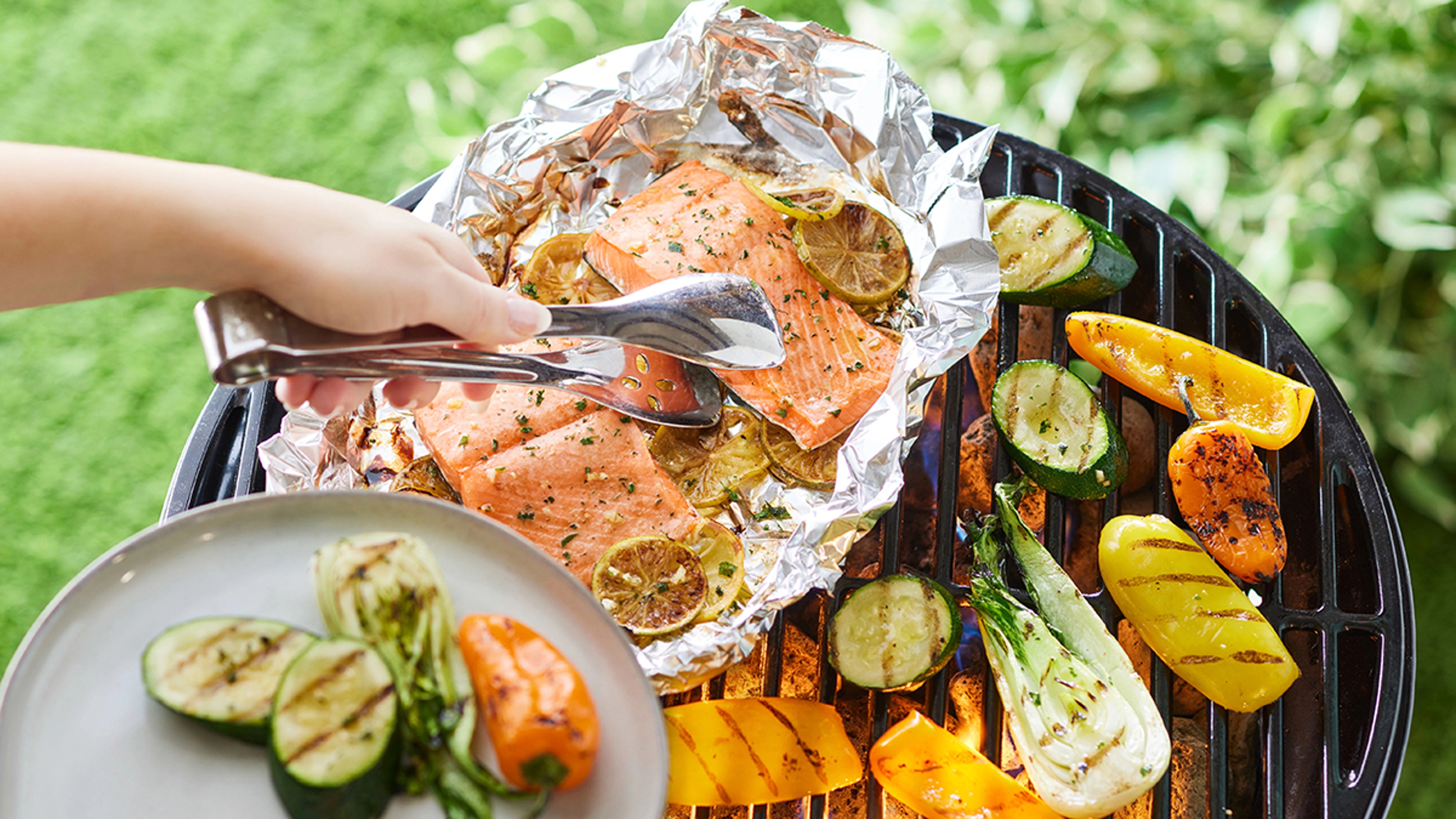 Article Cards Featured Image seafood grilling vegetables hero