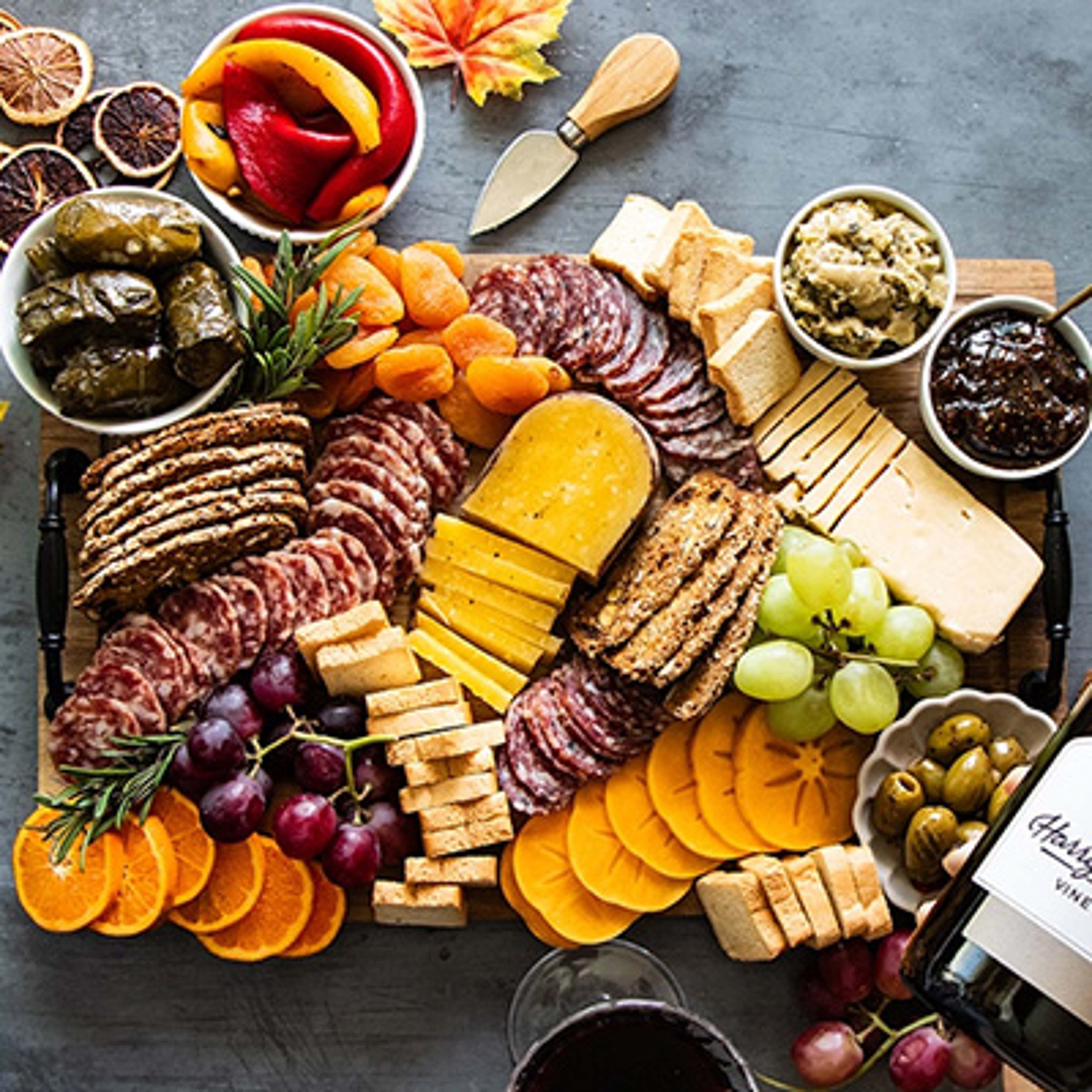 fall recipes charcuterie board