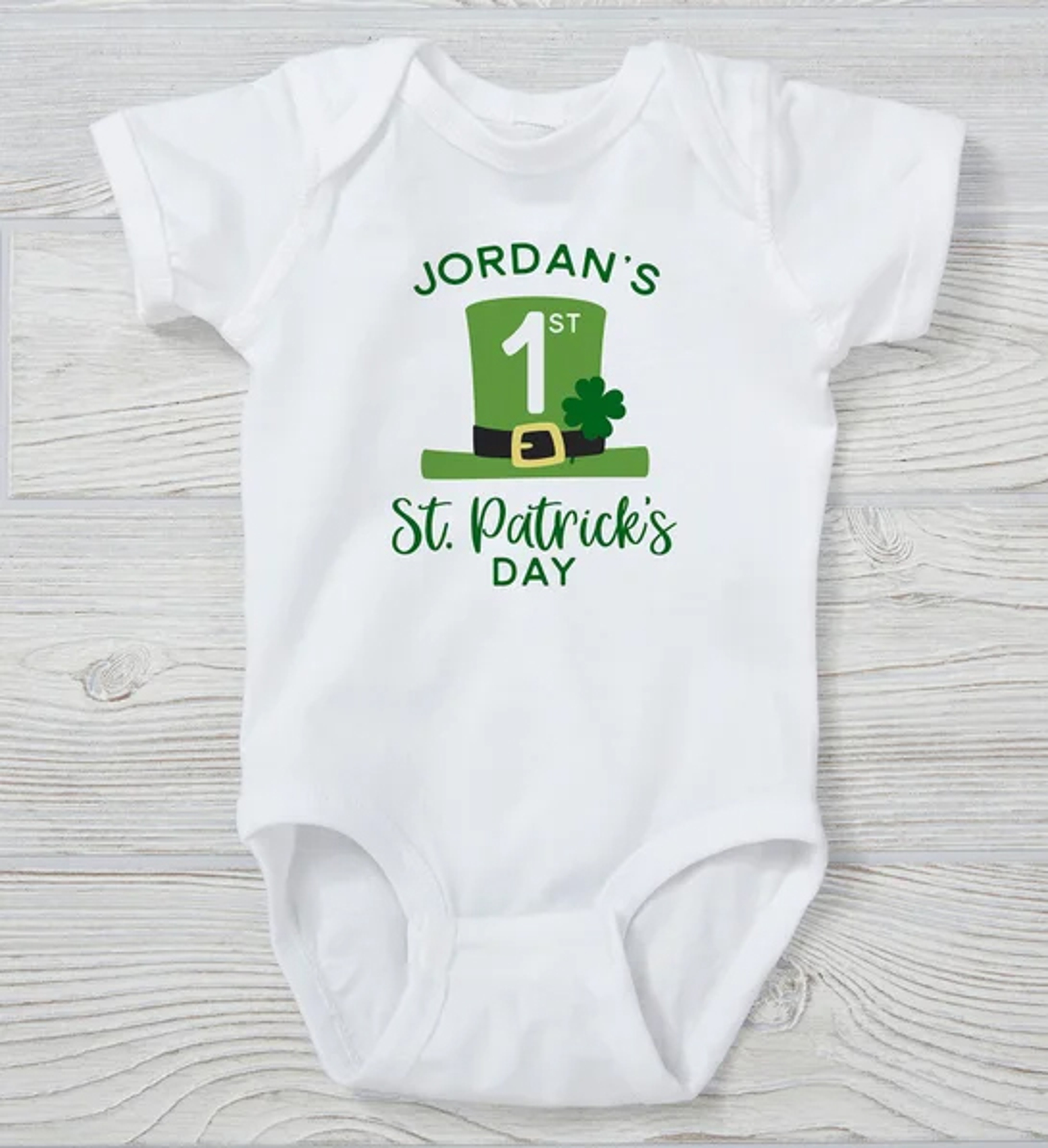 st patricks day gifts baby onesie