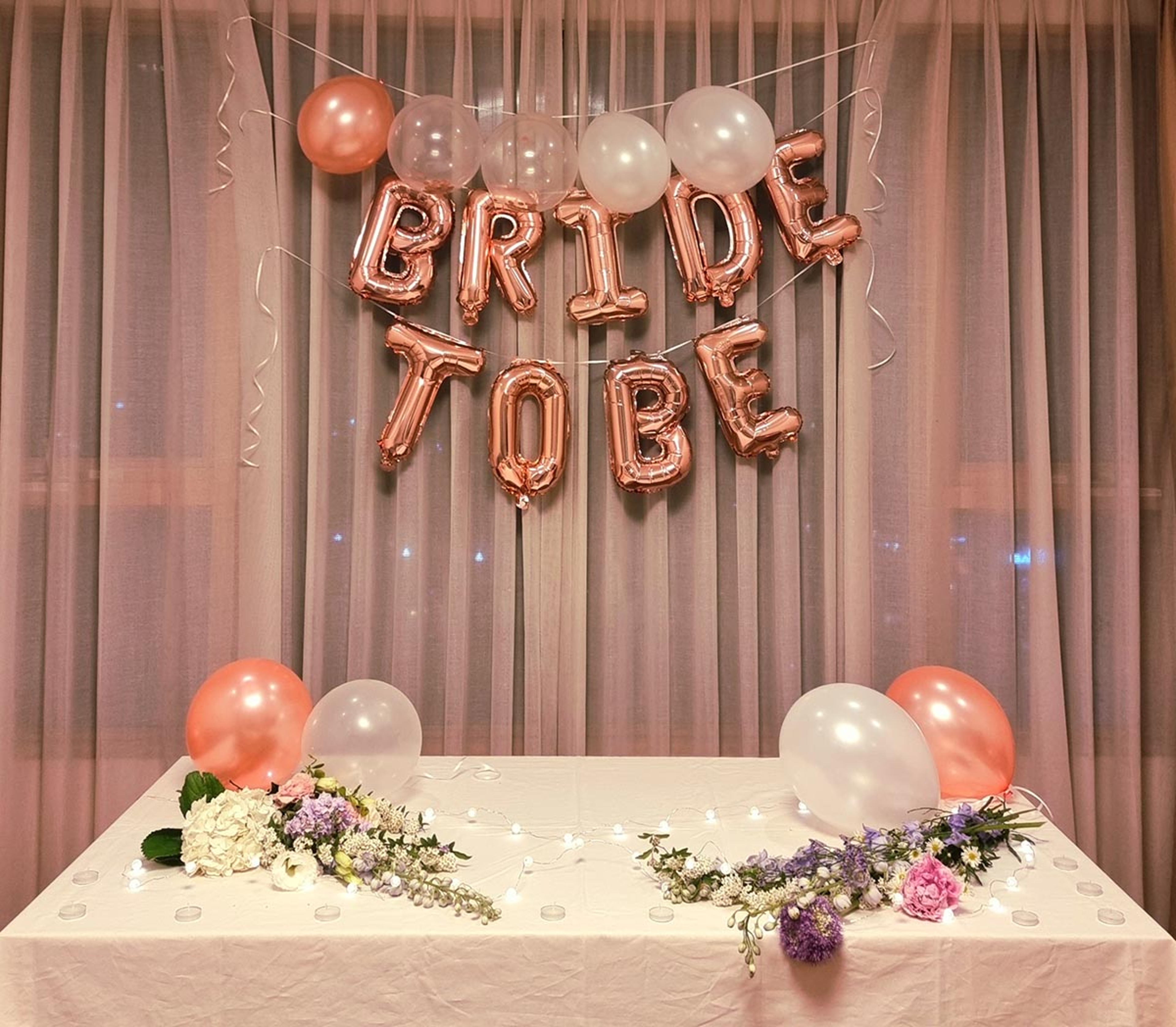 bridal shower card messages party backdrop