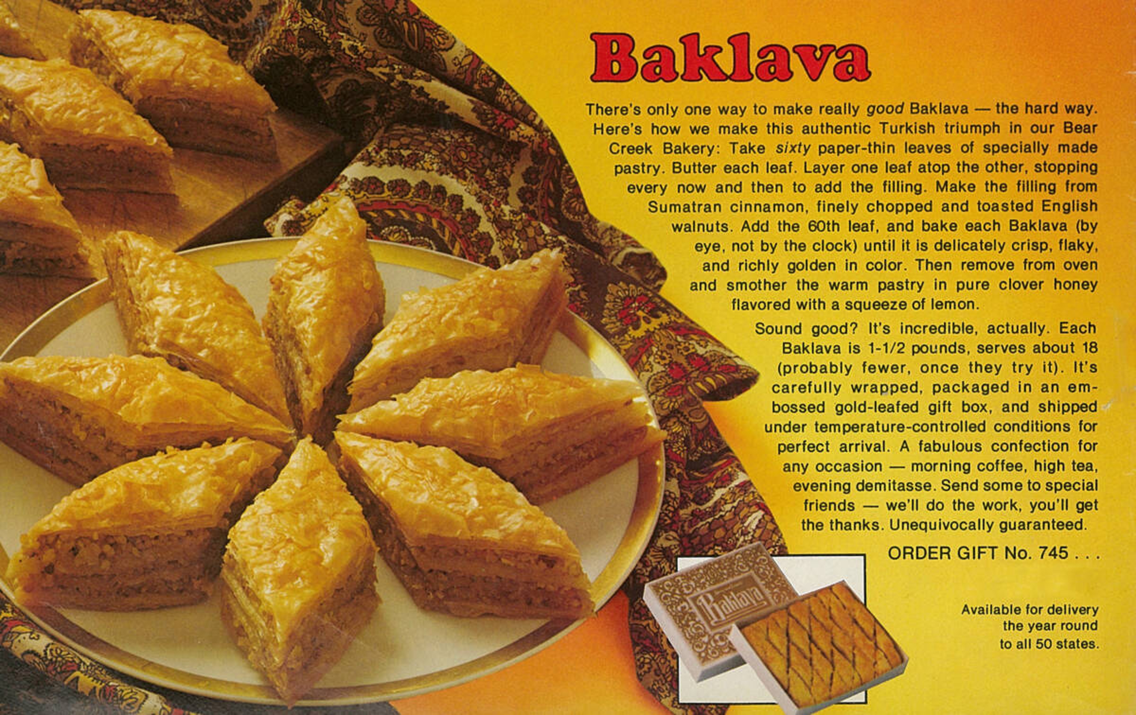 baklava ad hd catalog