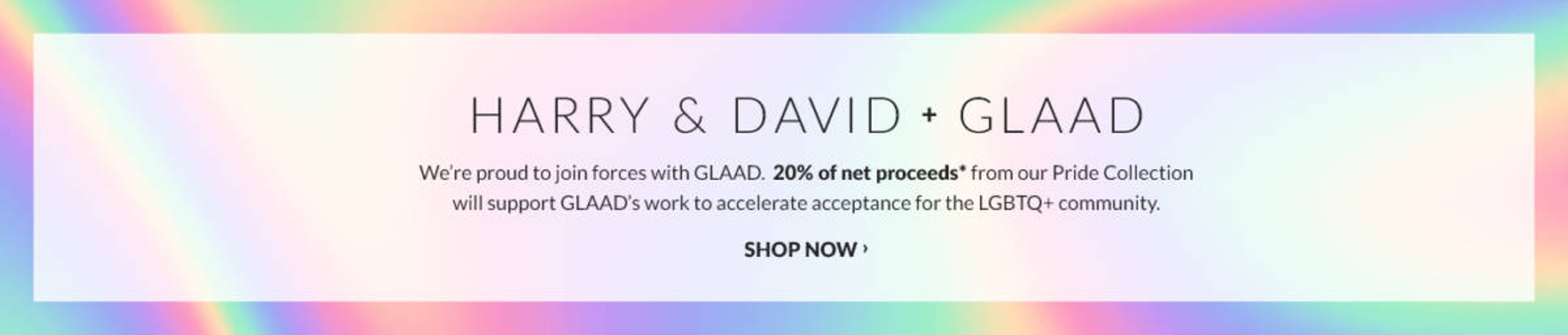 Shop Glaad Pride Collection