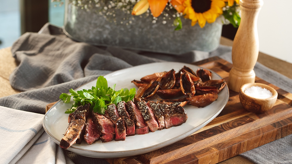 Cooking steaks indoors best sale