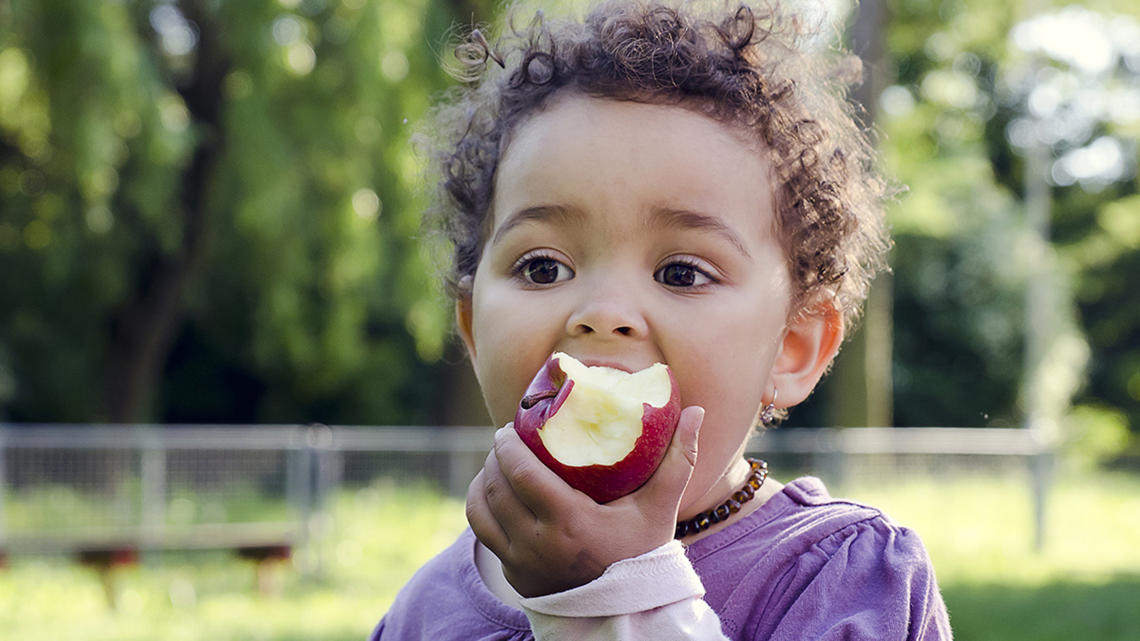 Article Cards Featured Image kid eating an apple