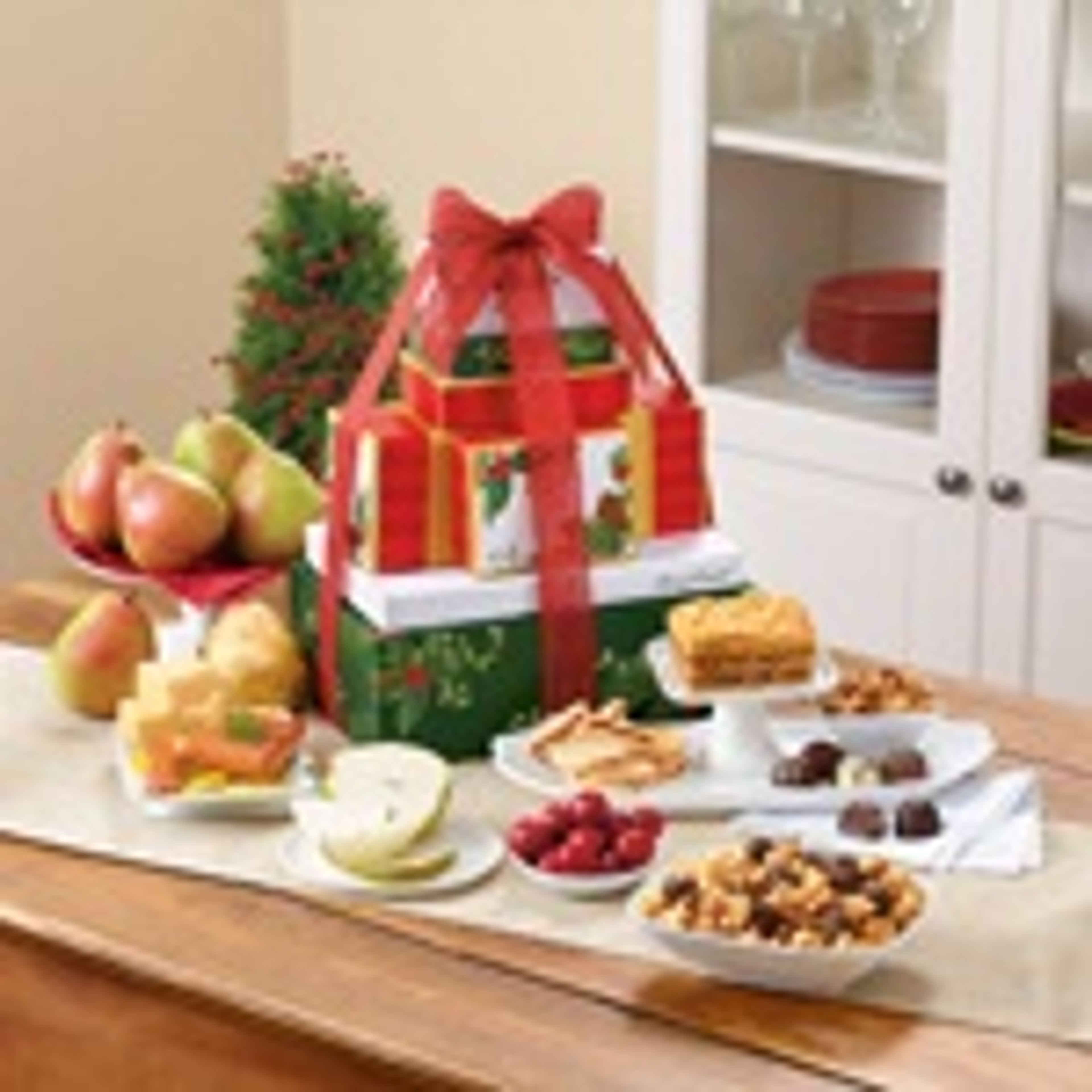 Top Last Minute Food Gifts Holiday Tower of Treats Gifts Grand Classic Harry & David