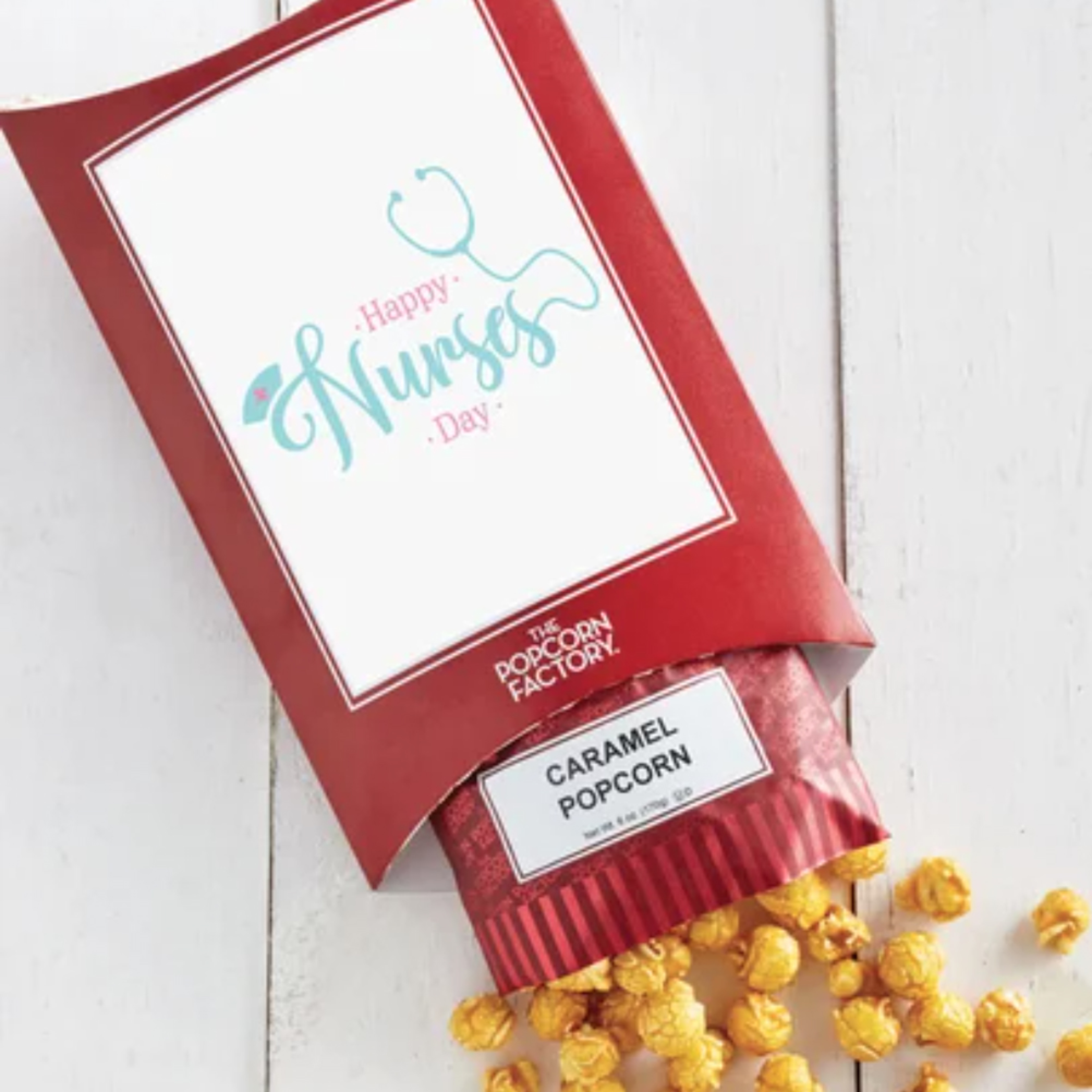 the popcorn factory nurses day popcorn card