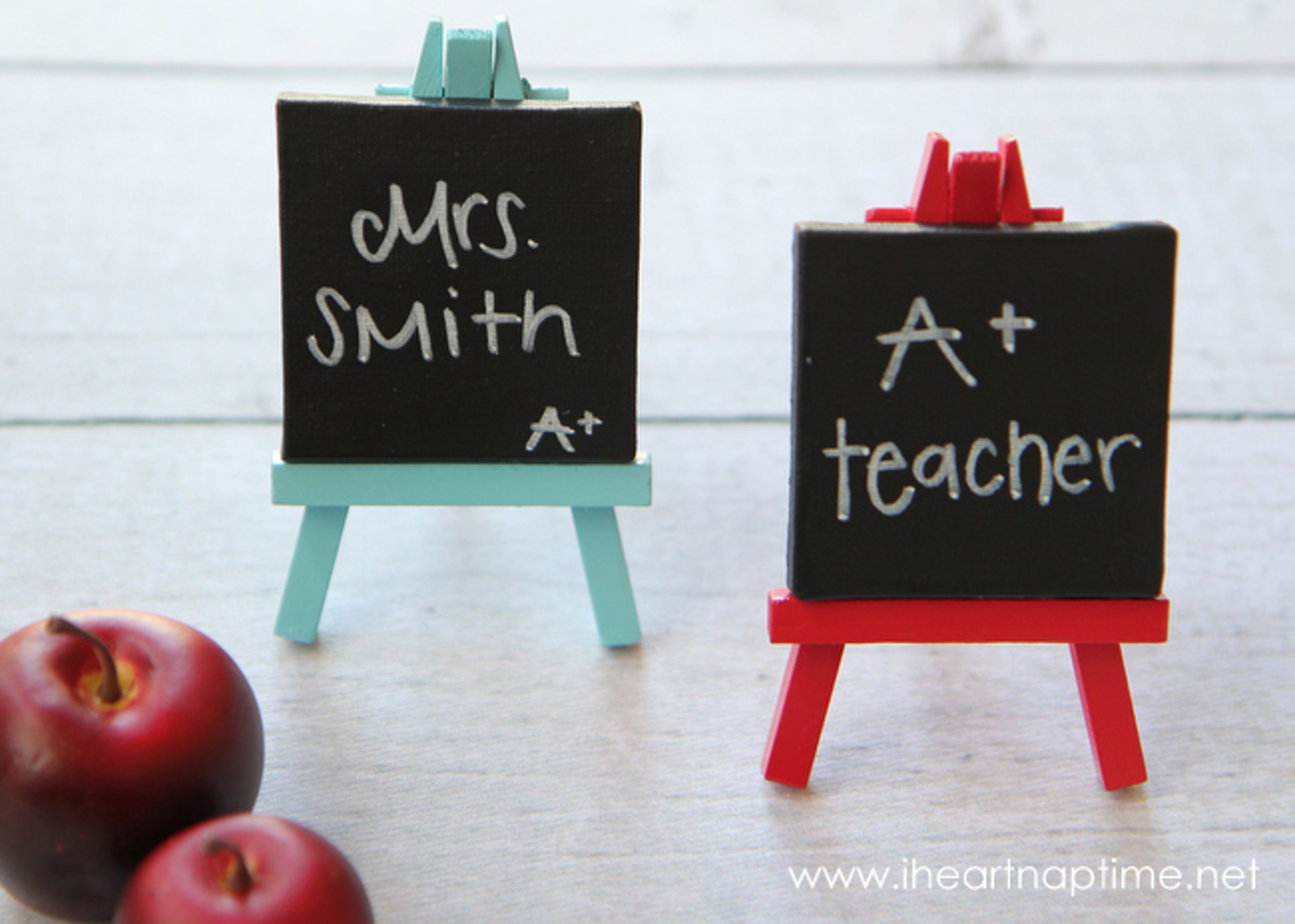 diy teacher gifts mini art easel