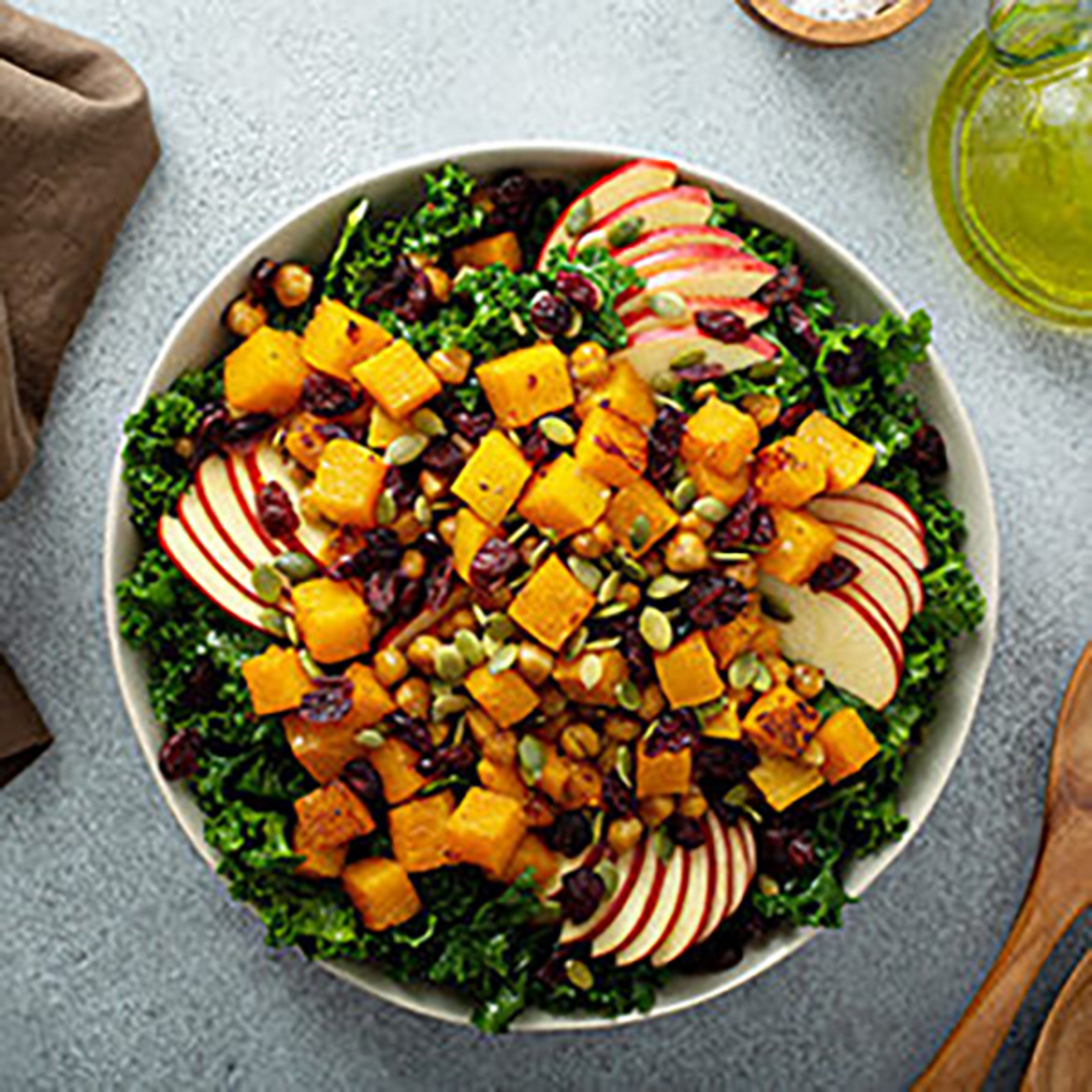 october recipes fall salad