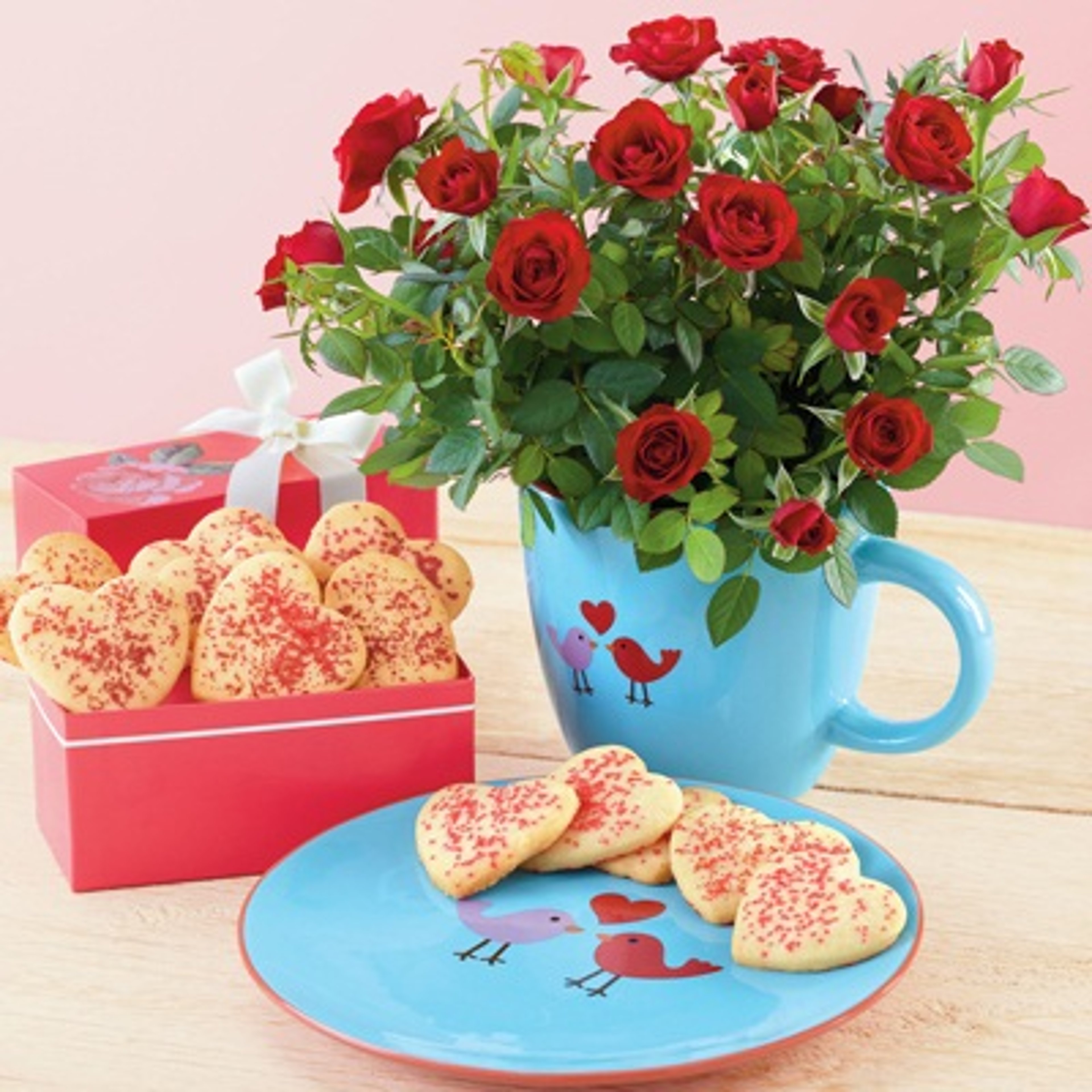 Mini Roses Gift and Cookie Gift