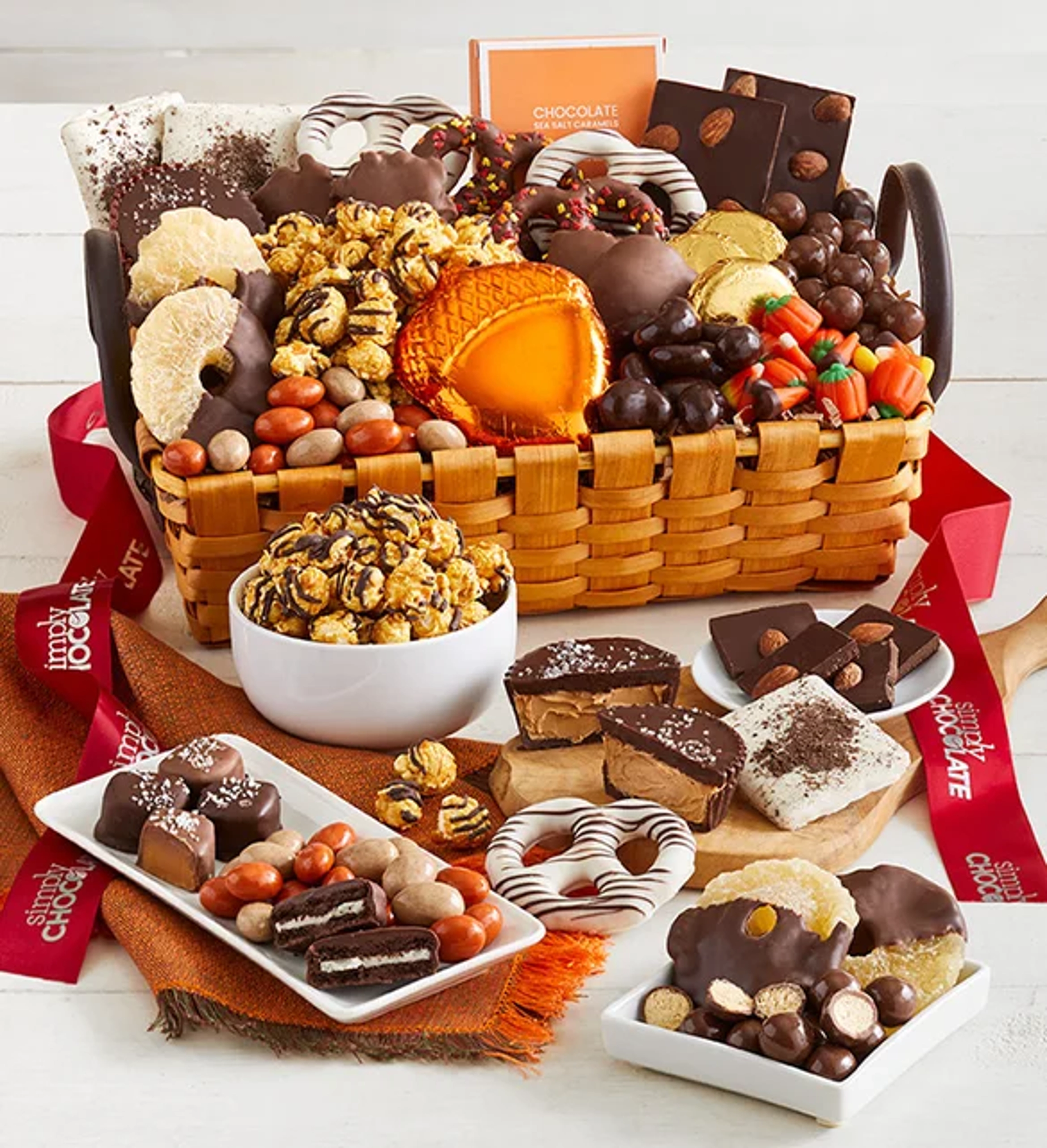 best fall gifts simply chocolate halloween grand autumn sweets basket