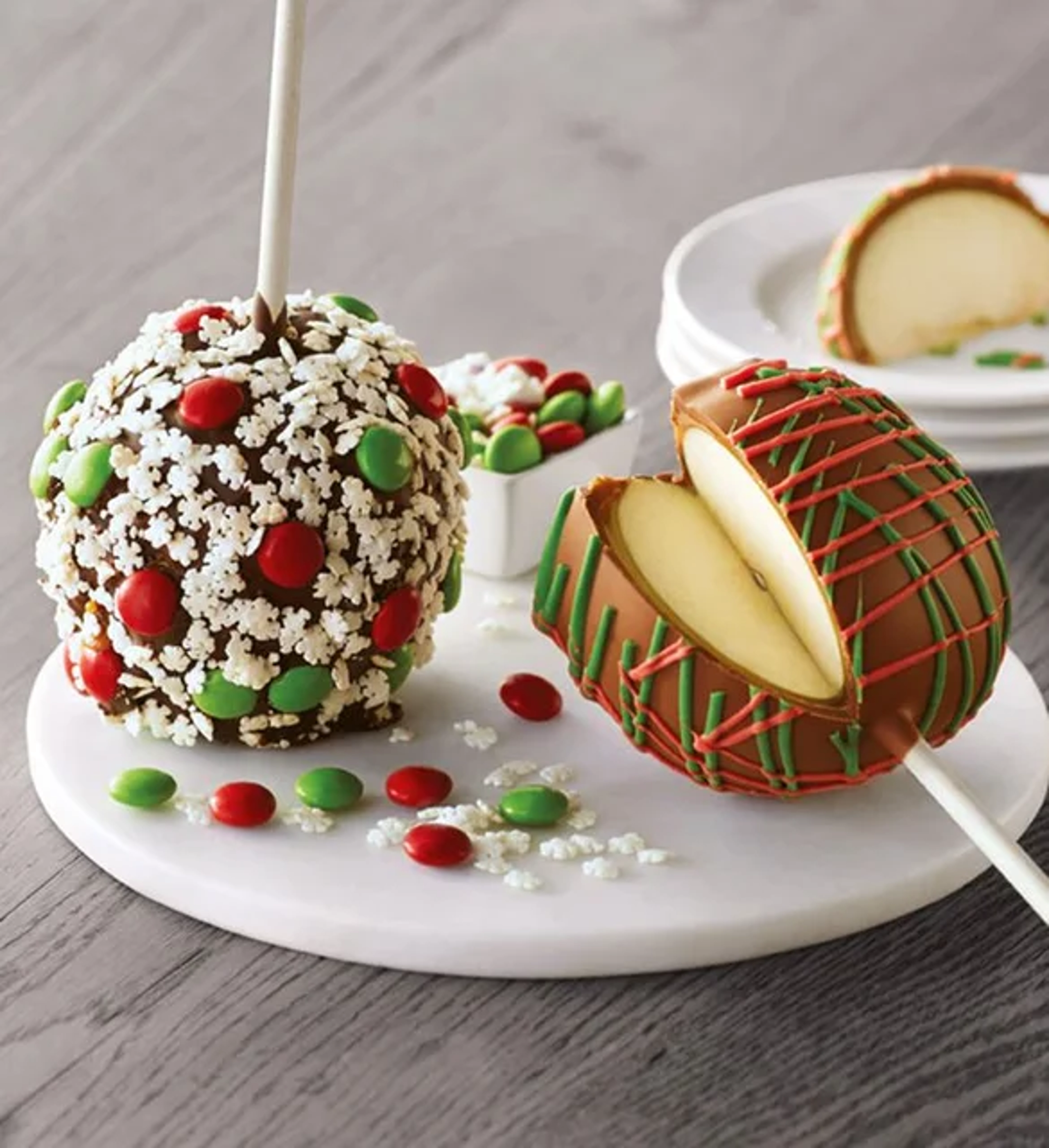 stocking stuffer ideas christmas chocolate caramel apples