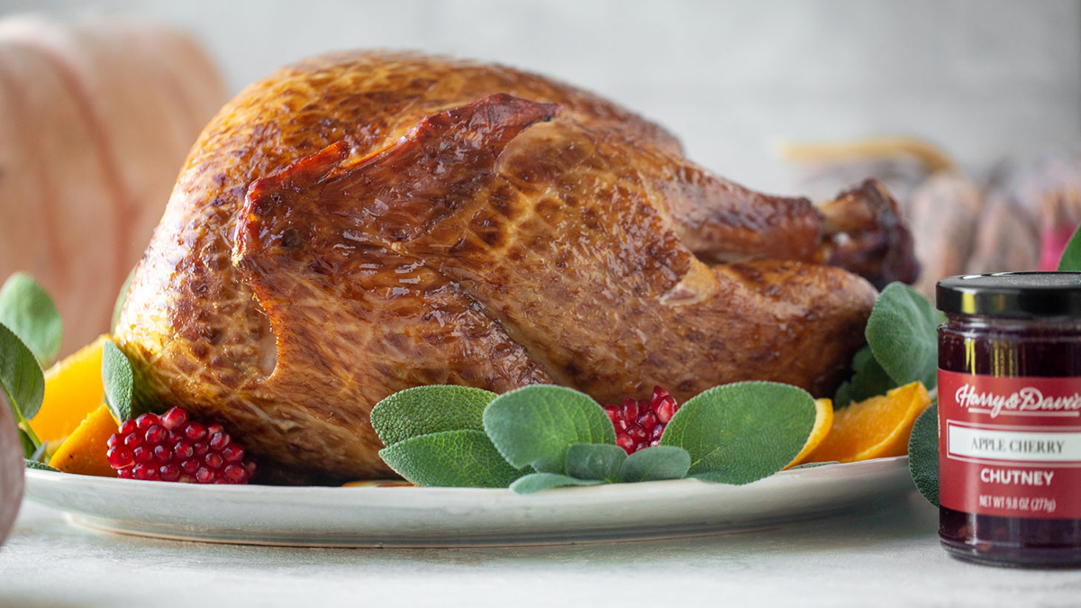 Smoked Turkey With Apple Chutney | The Table by Harry & David