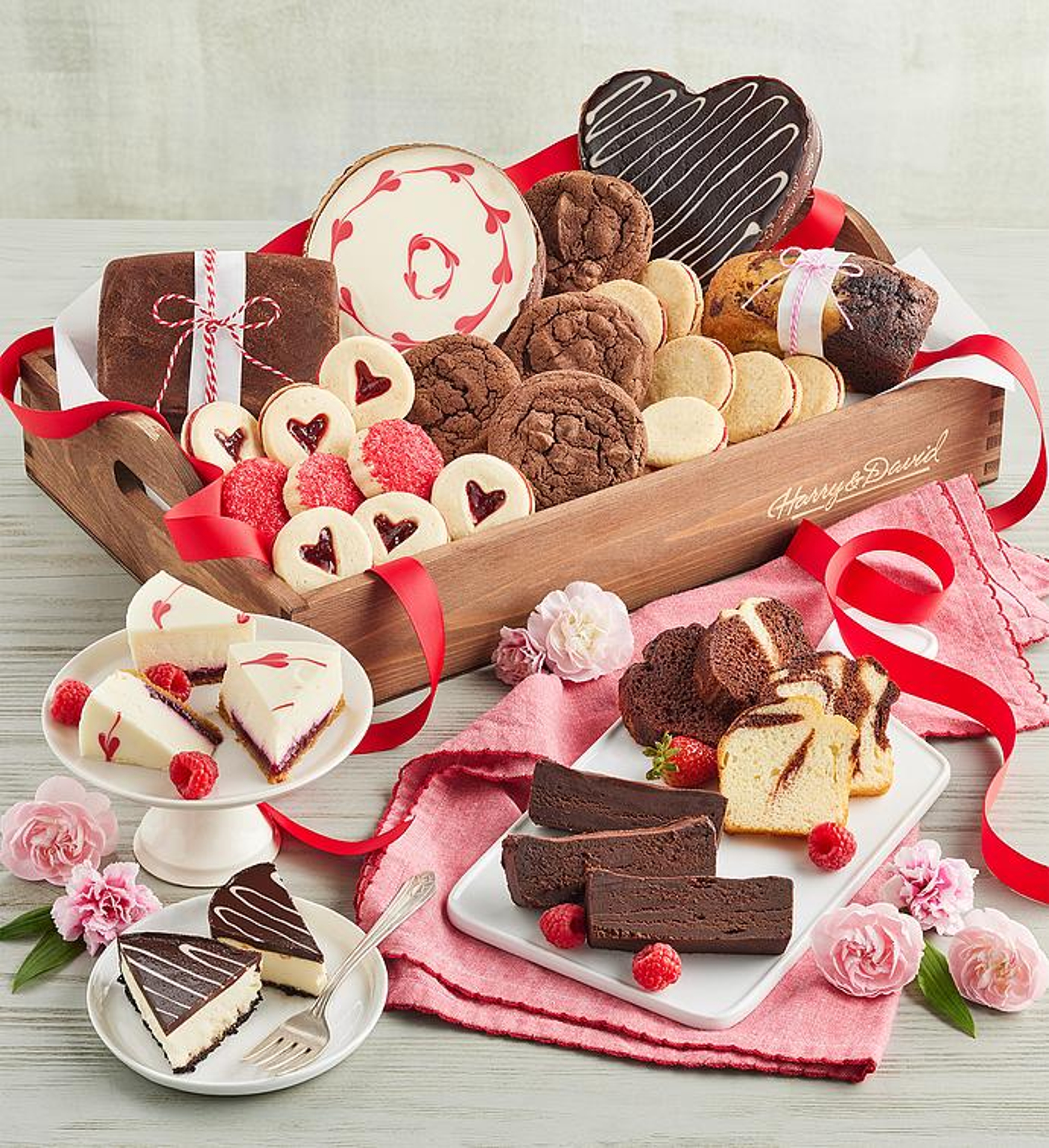 valentines day gifts by relationship length valentines day bakery tray harry and david