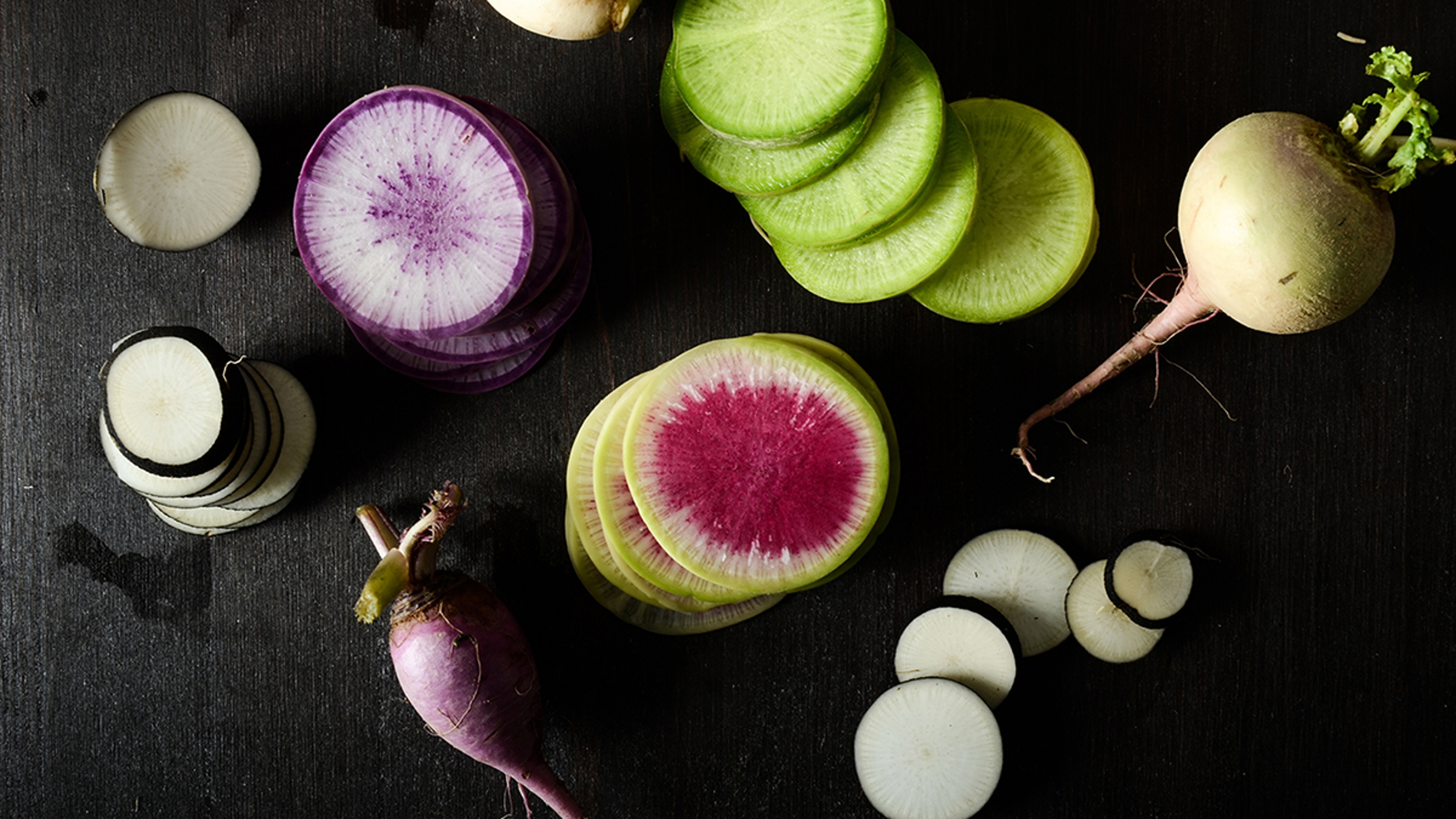types of radishes hero