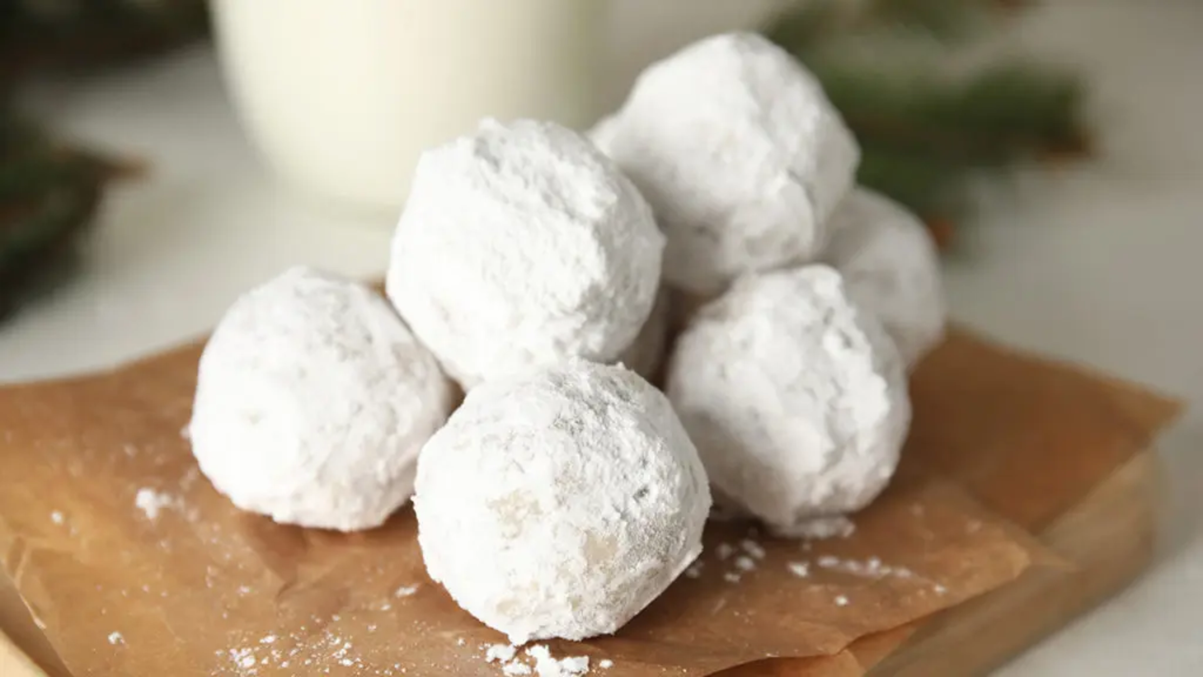 cookie types snowball cookies