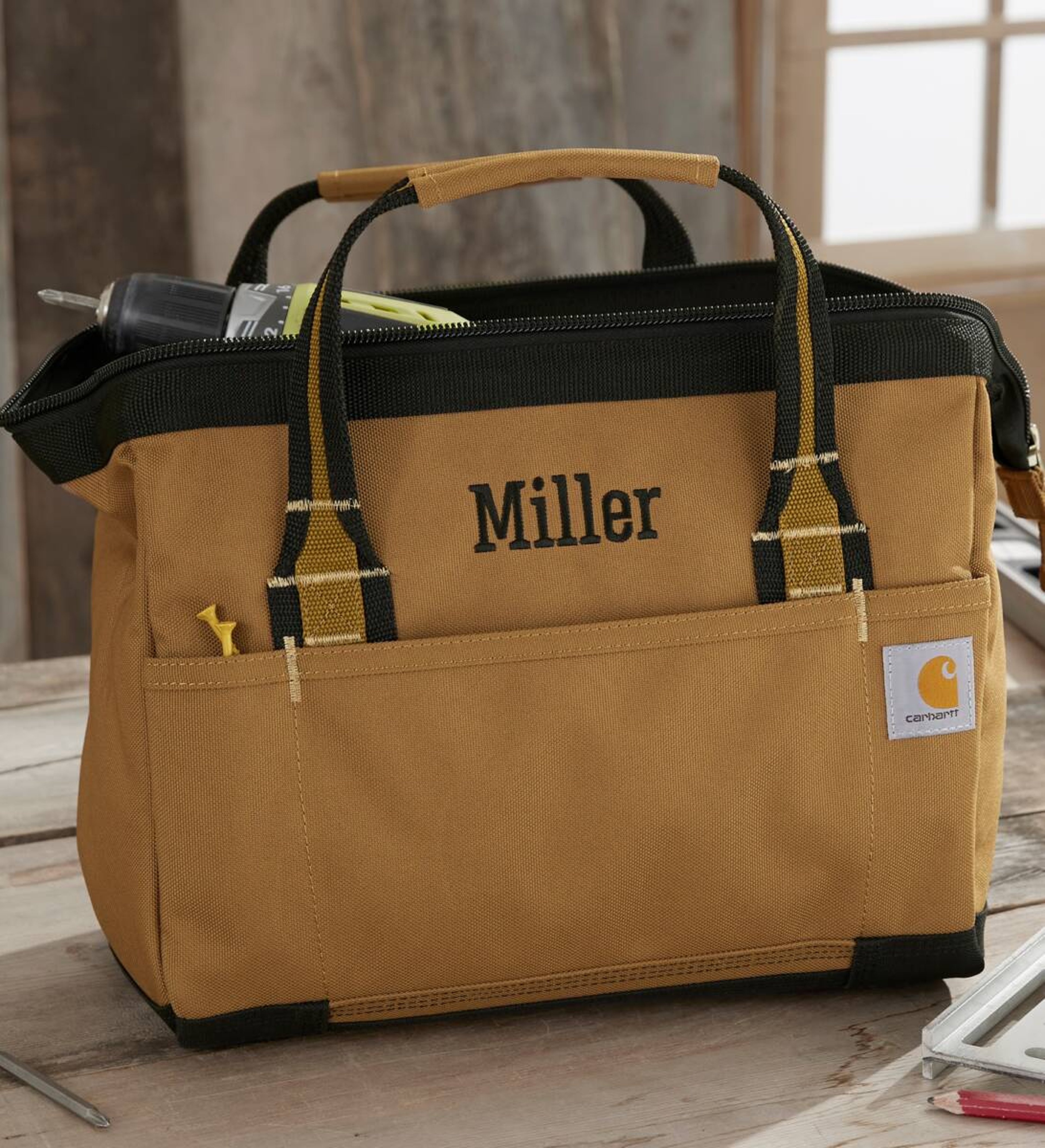 fathers day messages Embroidered Tool Tote