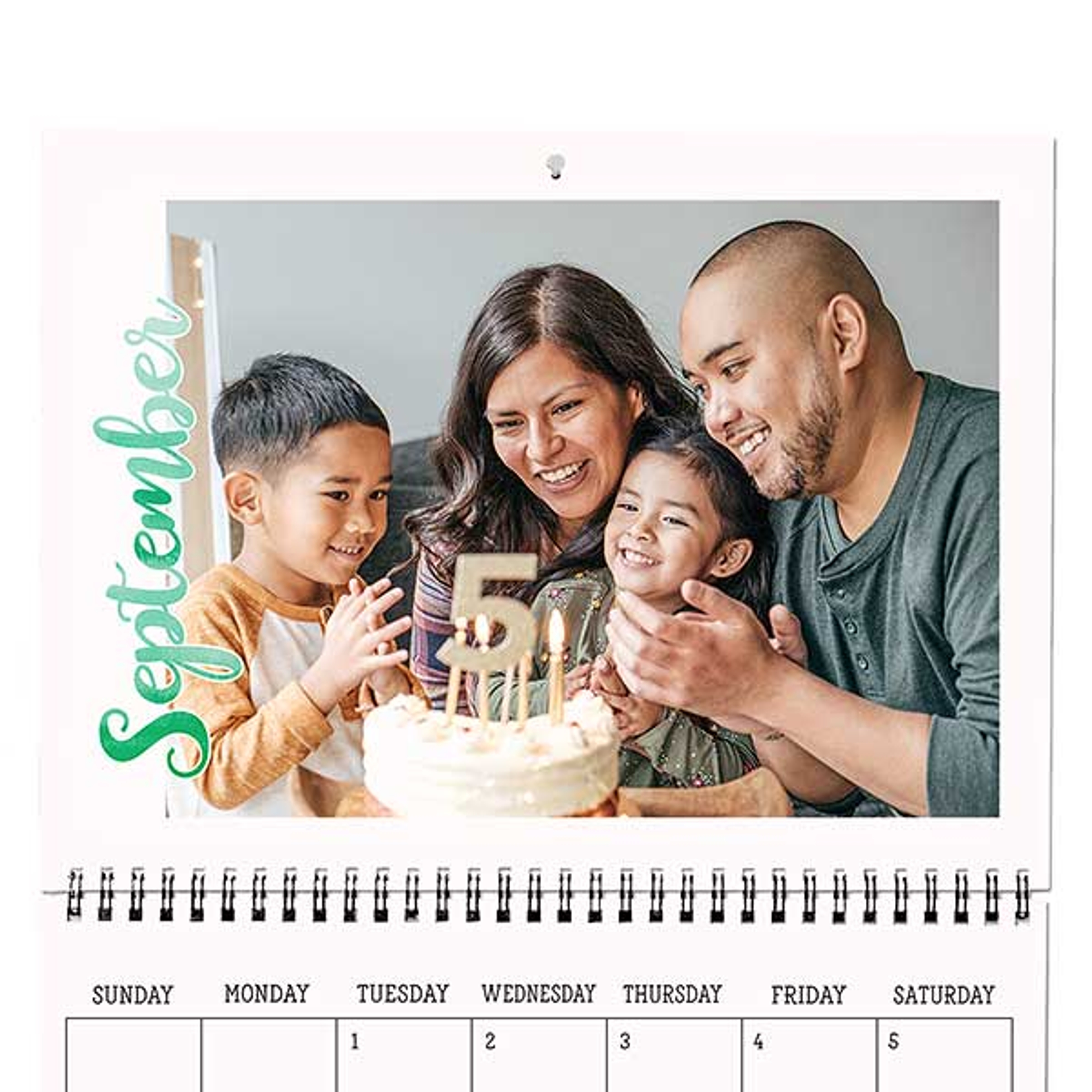 Personalized Photo Wall Calendar