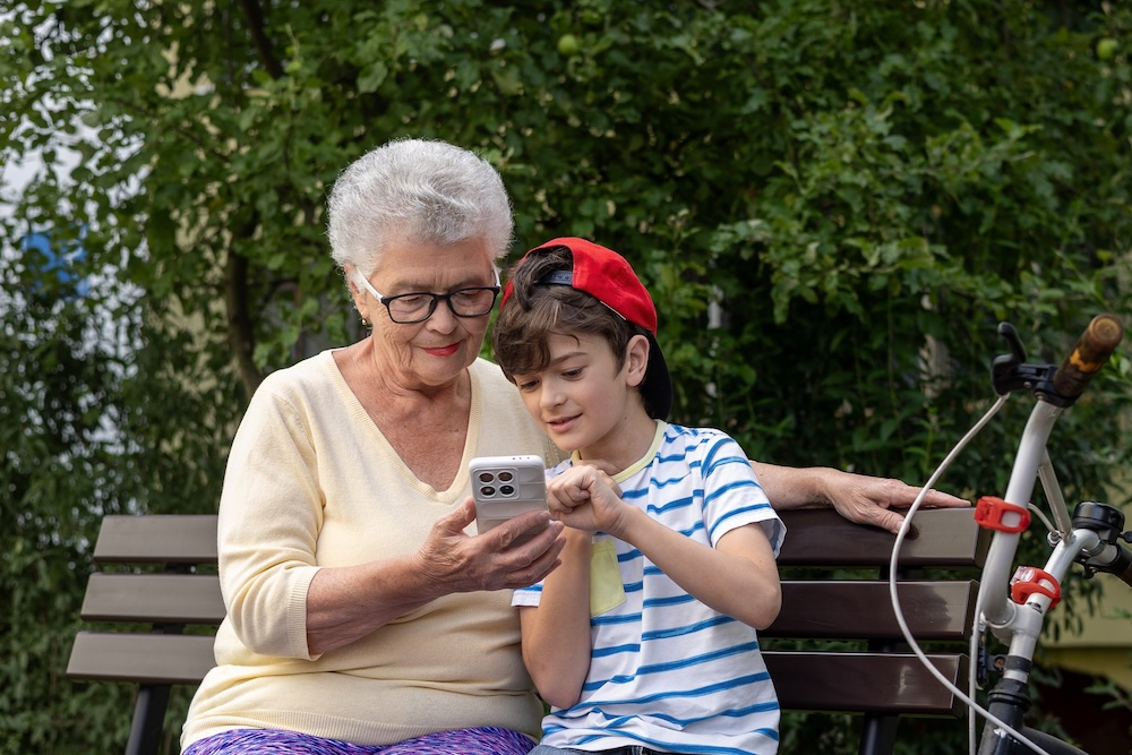grandparents digital natives photo