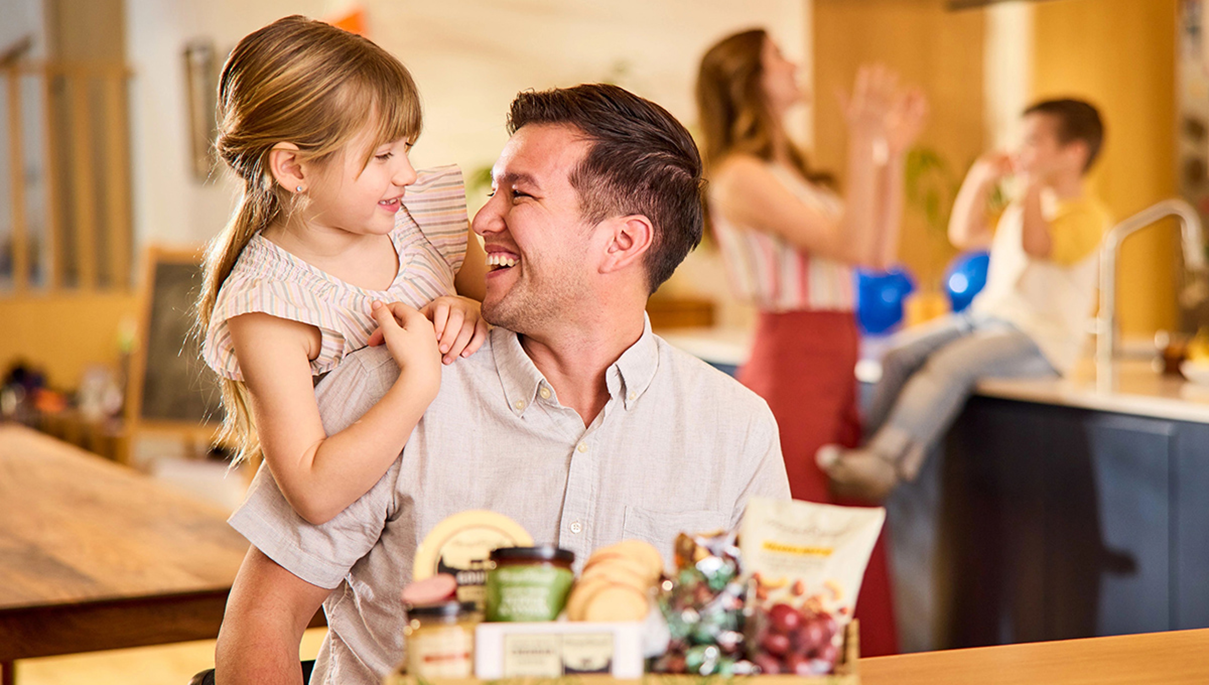 Article Cards Featured Image fathers day ideas hero father and daughter at kitchen table