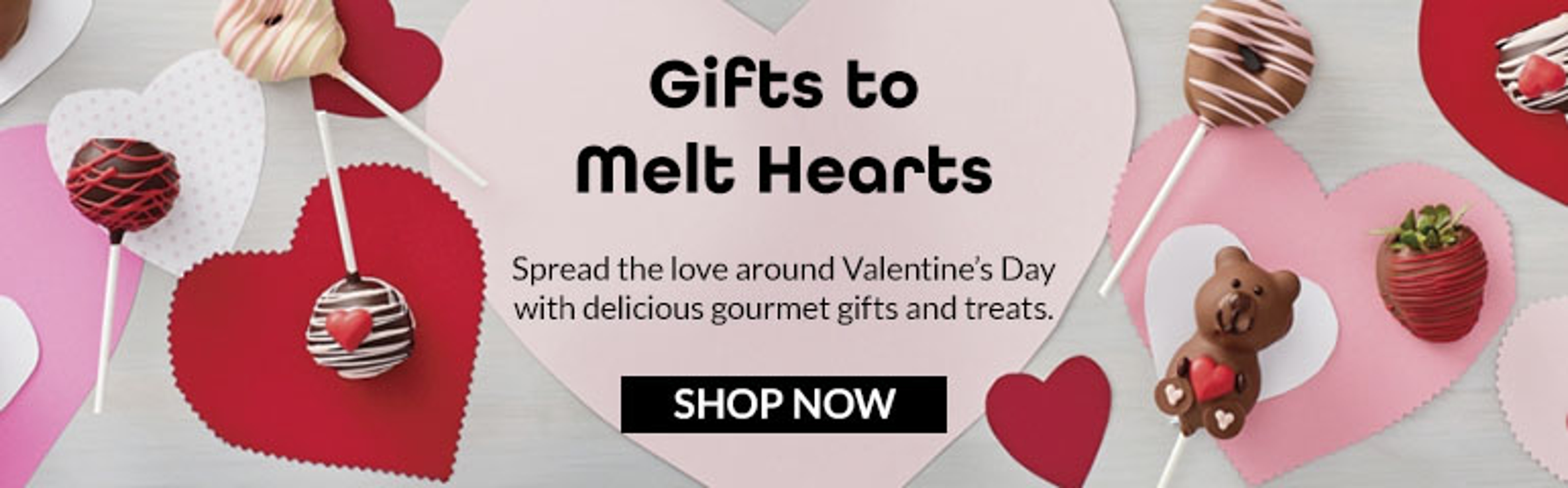 Gifts to Melt Hearts Valentine's Day Collection Banner Ad